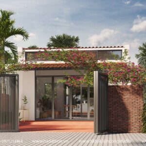 Trà House - Ngôi nhà cấp 4 tại khu đô thị FPT Đà Nẵng