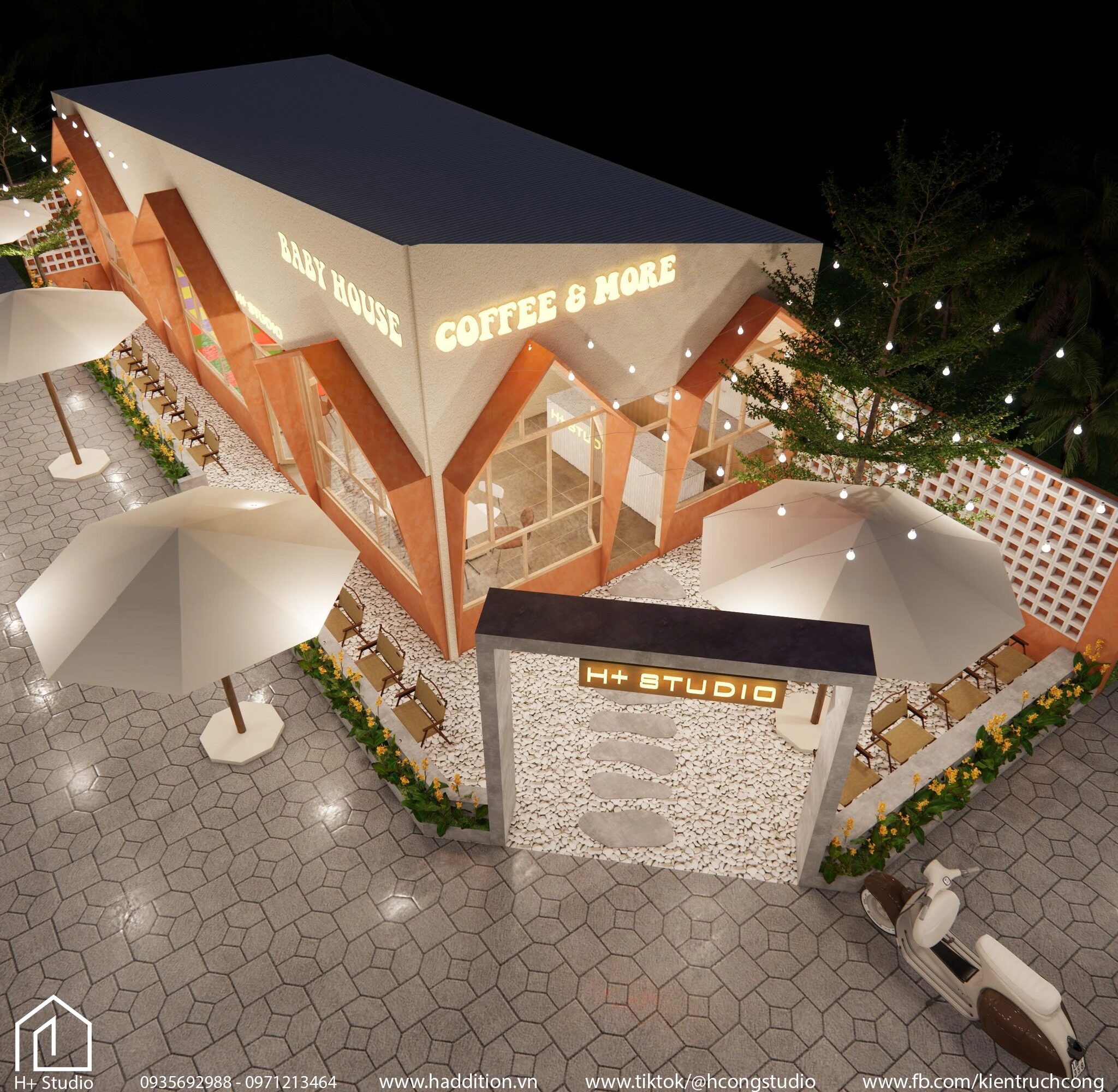 Baby House - Khu vui chơi kết họp quán cafe