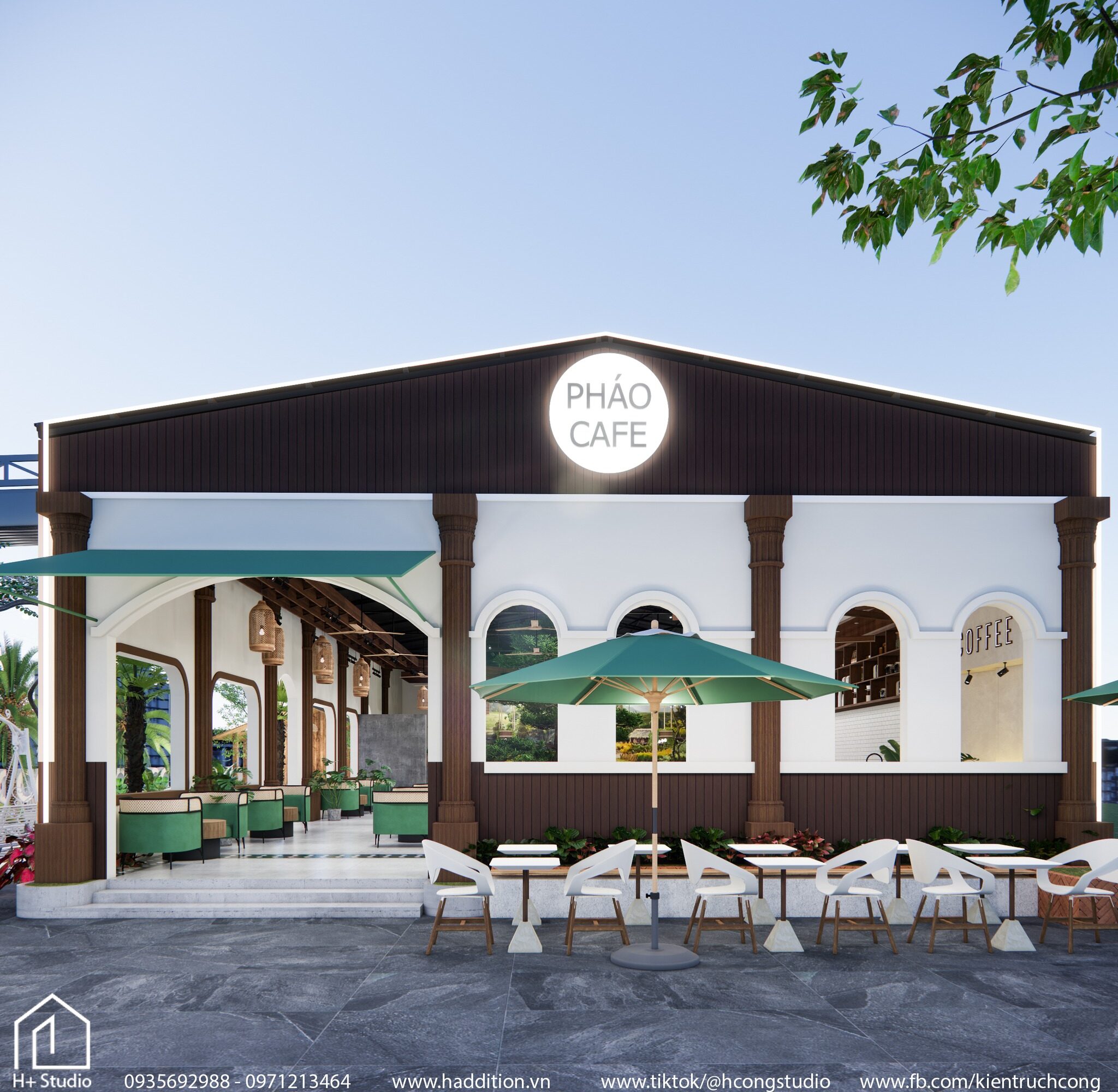 Pháo Coffee - Cafe sân vườn tại Nghệ An
