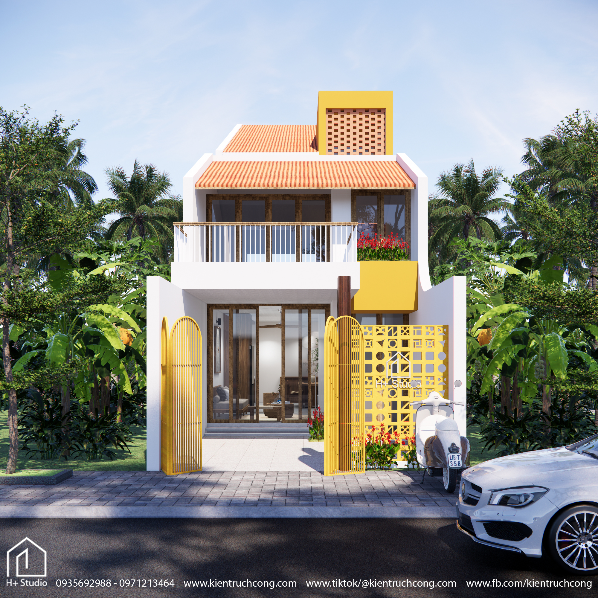 Mơ House - Nhà 3 tầng với không gian sống yên bình tại Hội An.