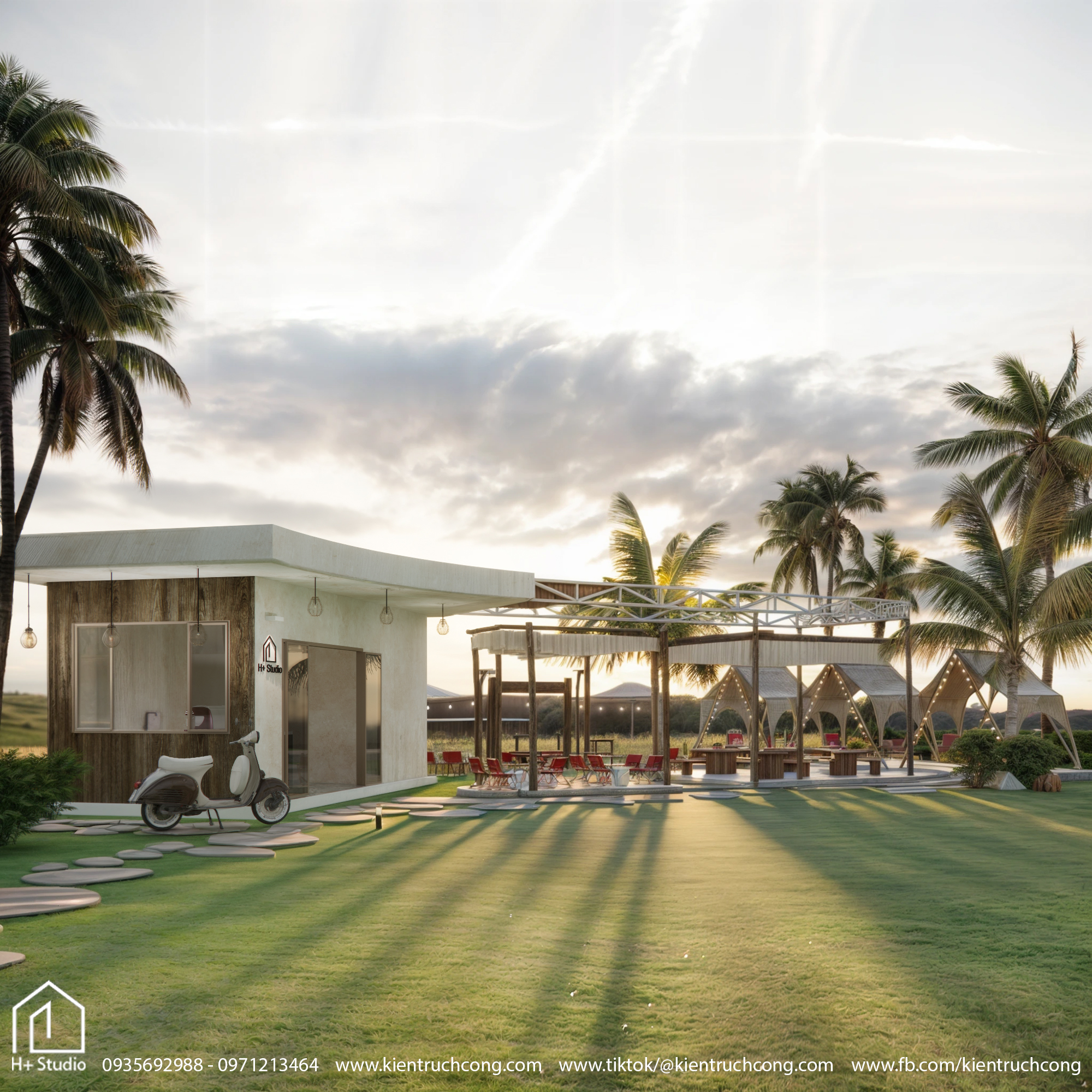 Vivu cafe - Quán cafe của sự thư giãn và yên bình.