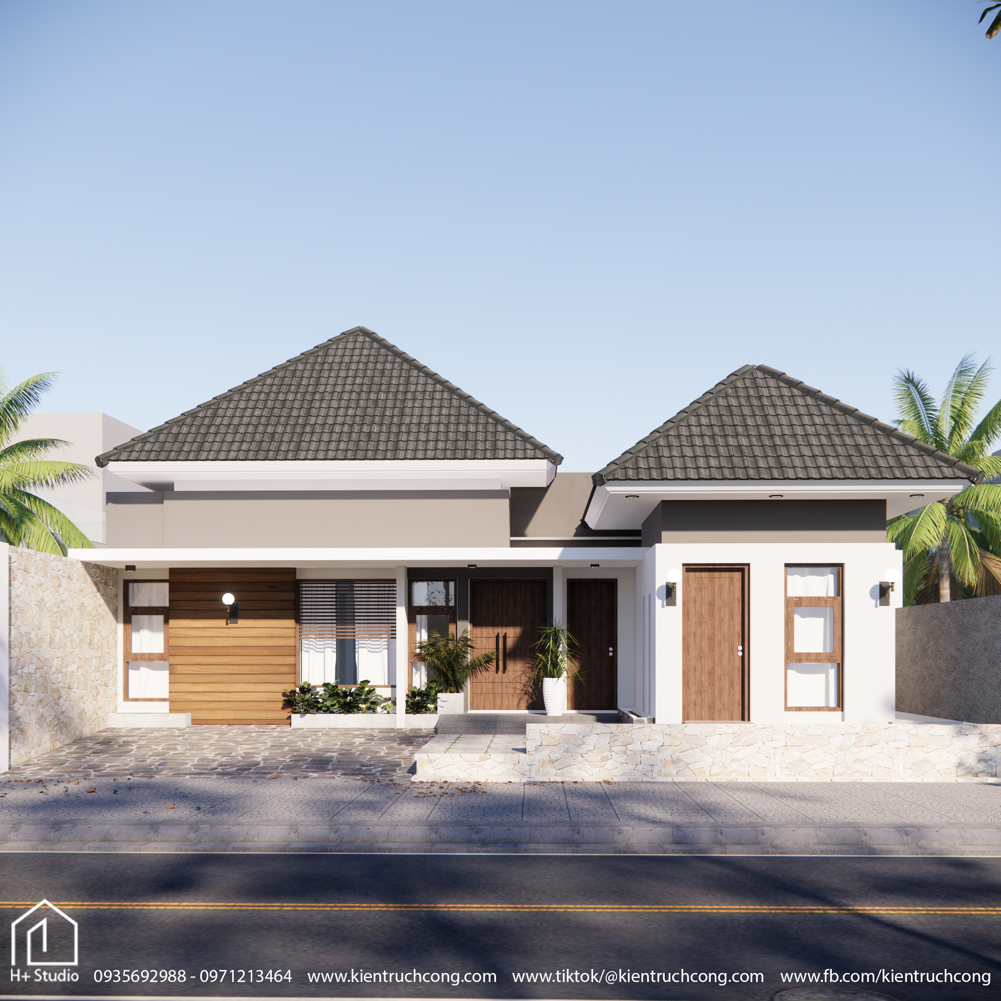 Măng House - Nhà cấp 4 hiện đại và sang trọng.