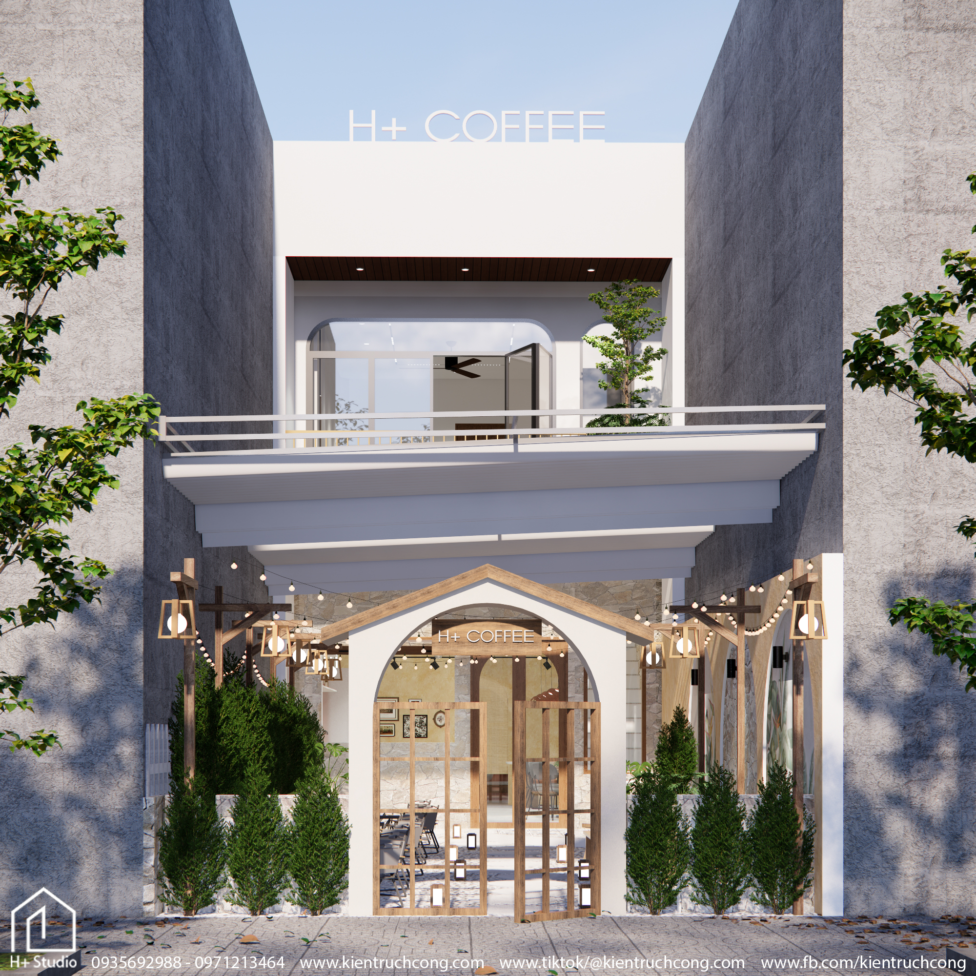 Anh Thi Cafe - Quán cafe kết hợp nhà ở vô cùng thư giãn.