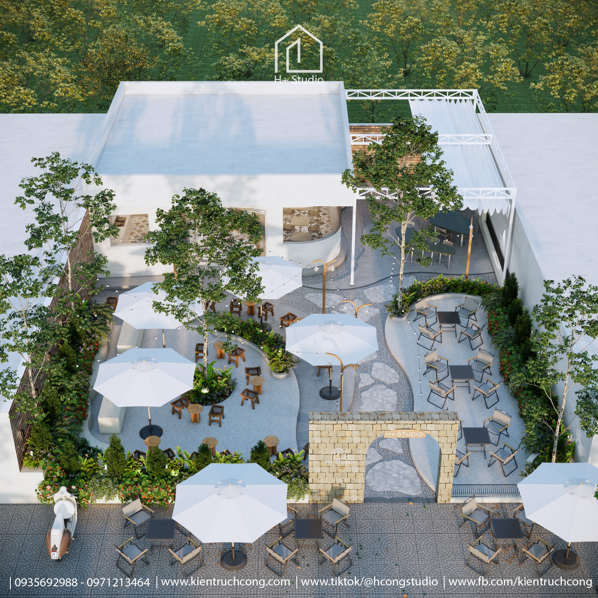 ODE CAFE – QUÁN CAFE NGOÀI TRỜI “CHILL NHẸ MỌI GIÁC QUAN” GIỮA LÒNG ĐỒNG XOÀI