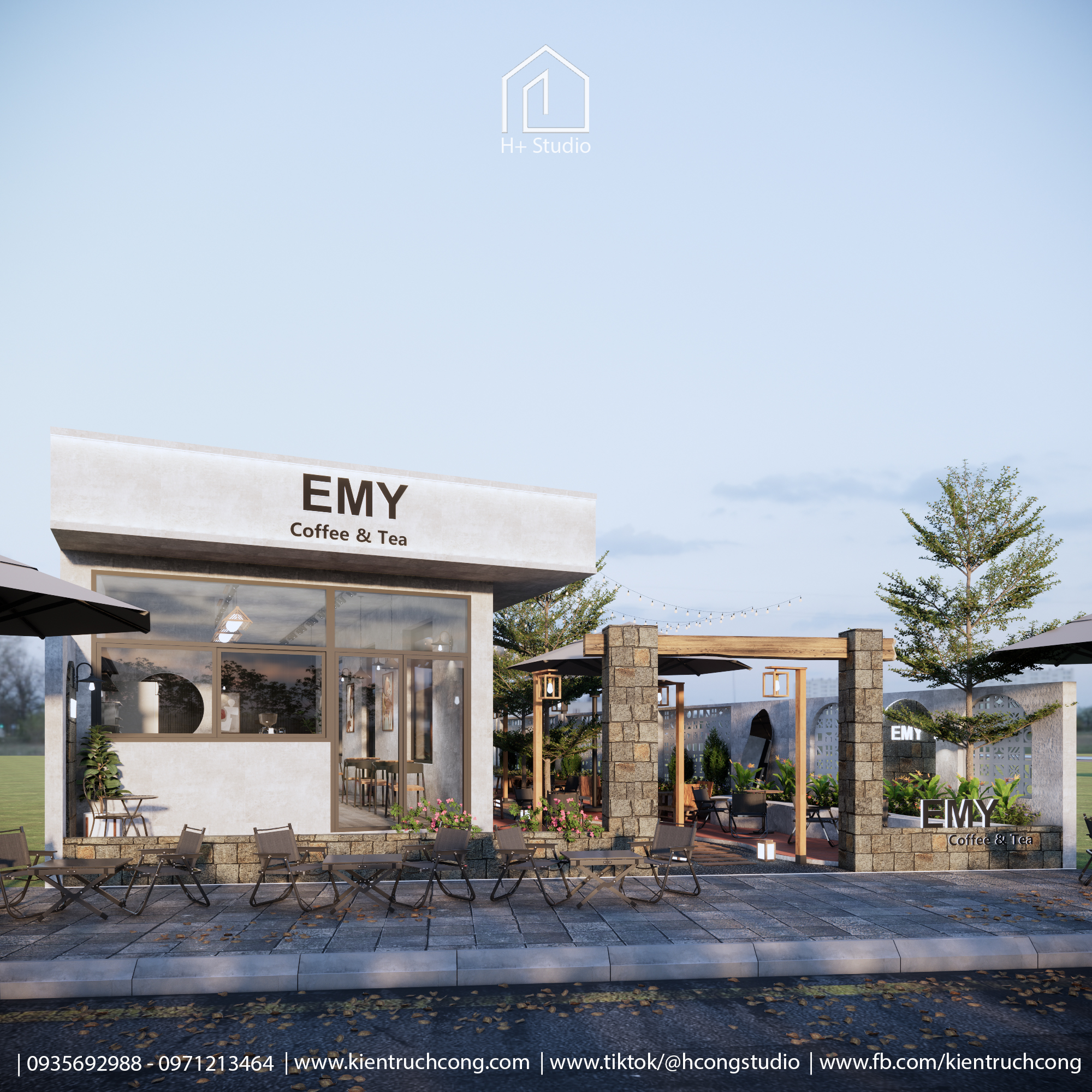 EMY COFFEE & TEA – KHÔNG GIAN TỐI GIẢN, HIỆN ĐẠI TẠI BÌNH ĐỊNH