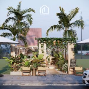 OM COFFEE – QUÁN CÀ PHÊ RUSTIC MỘC MẠC GIỮA LÒNG PHỐ THỊ