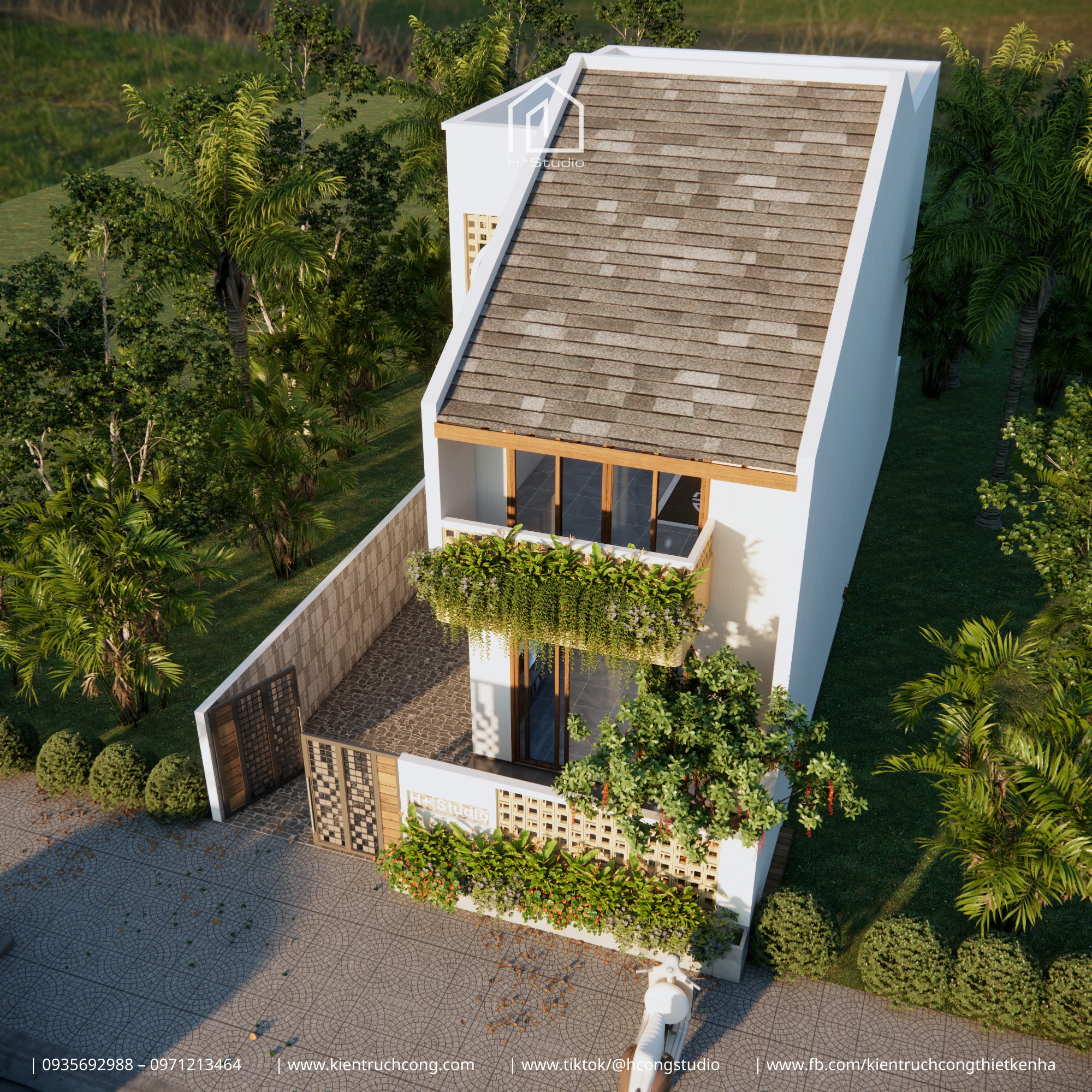 GIANG HOUSE – NHÀ LÔ PHỐ 2 TẦNG HIỆN ĐẠI TẠI HÀ GIANG