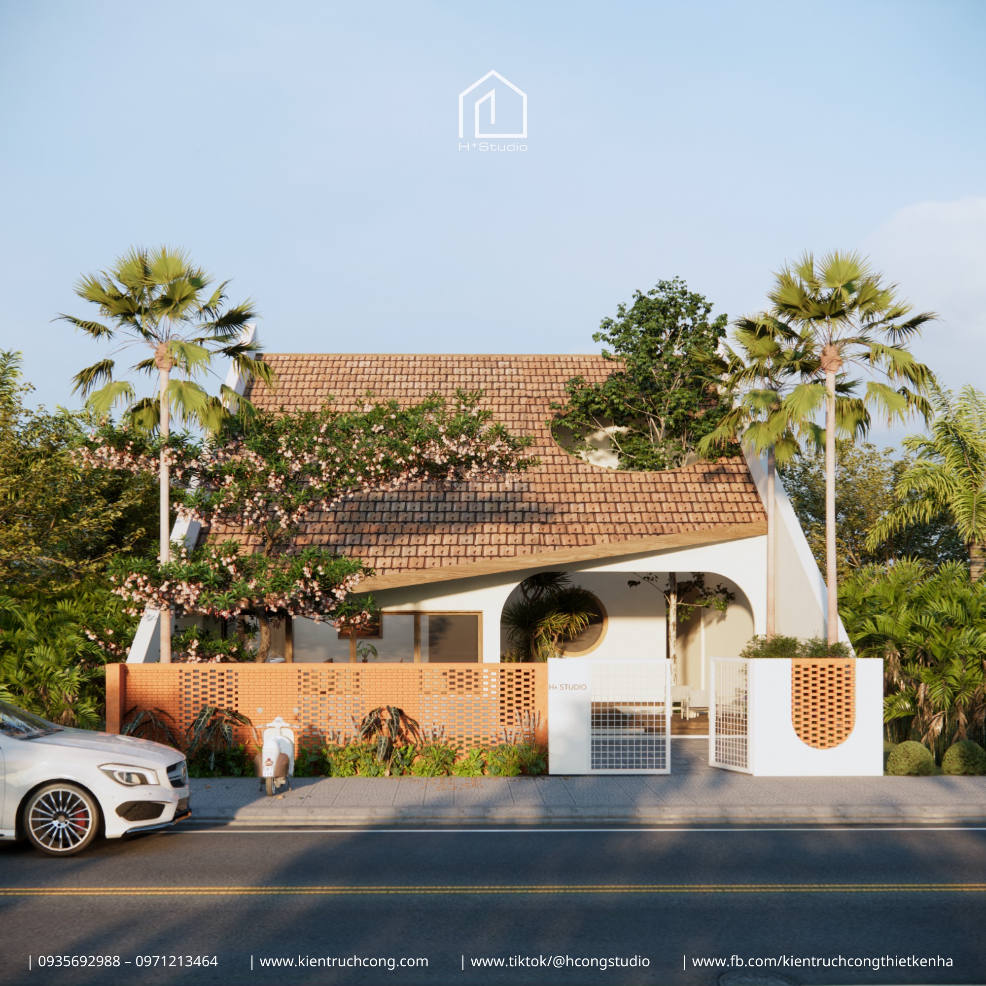 TÌNH HOUSE – MẪU NHÀ PHỐ SÂN VƯỜN ĐẬM CHẤT SỐNG NGHỈ DƯỠNG TẠI NGHỆ AN