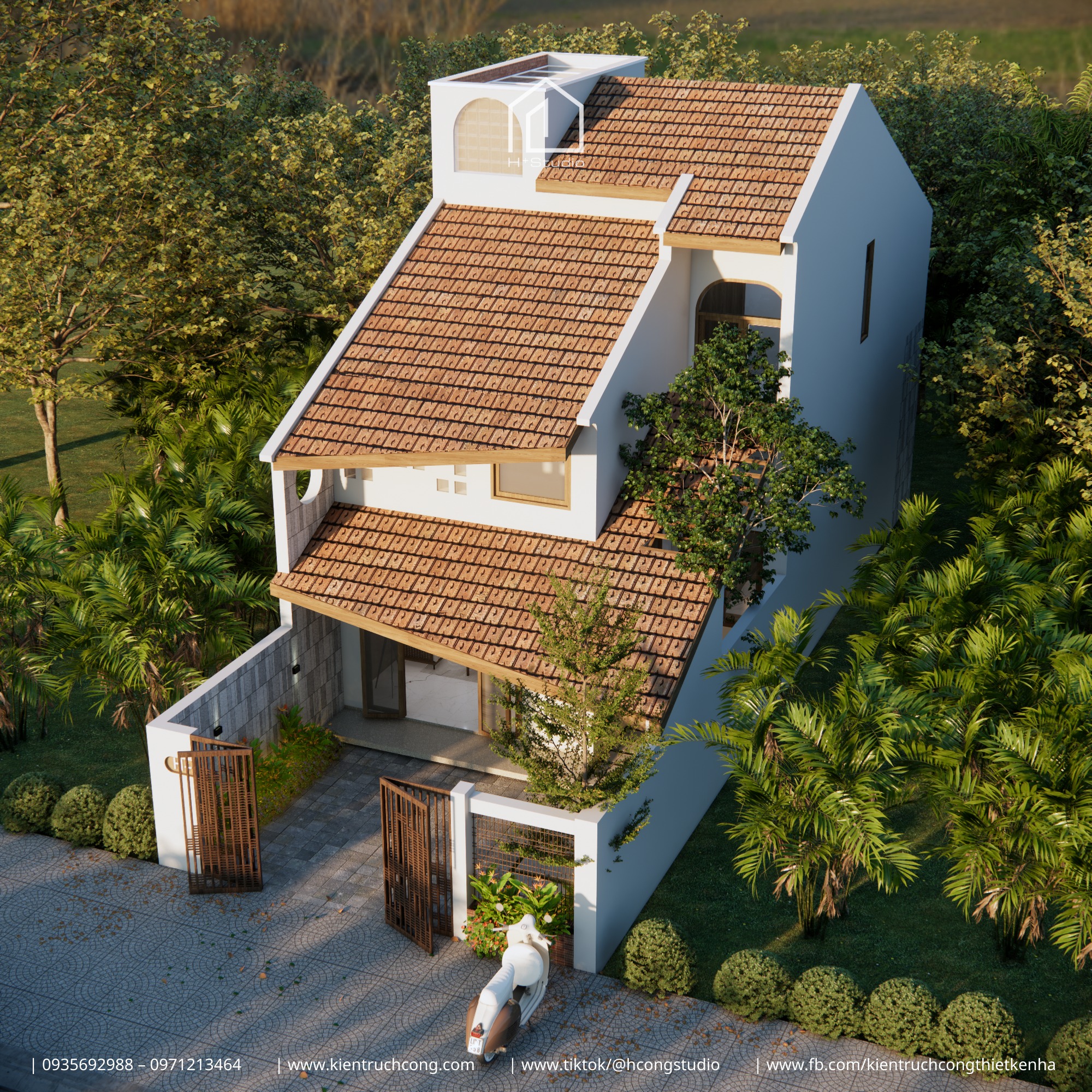 NGA HOUSE – DẤU ẤN KIẾN TRÚC MỘC GIỮA LÒNG XỨ LẠNG