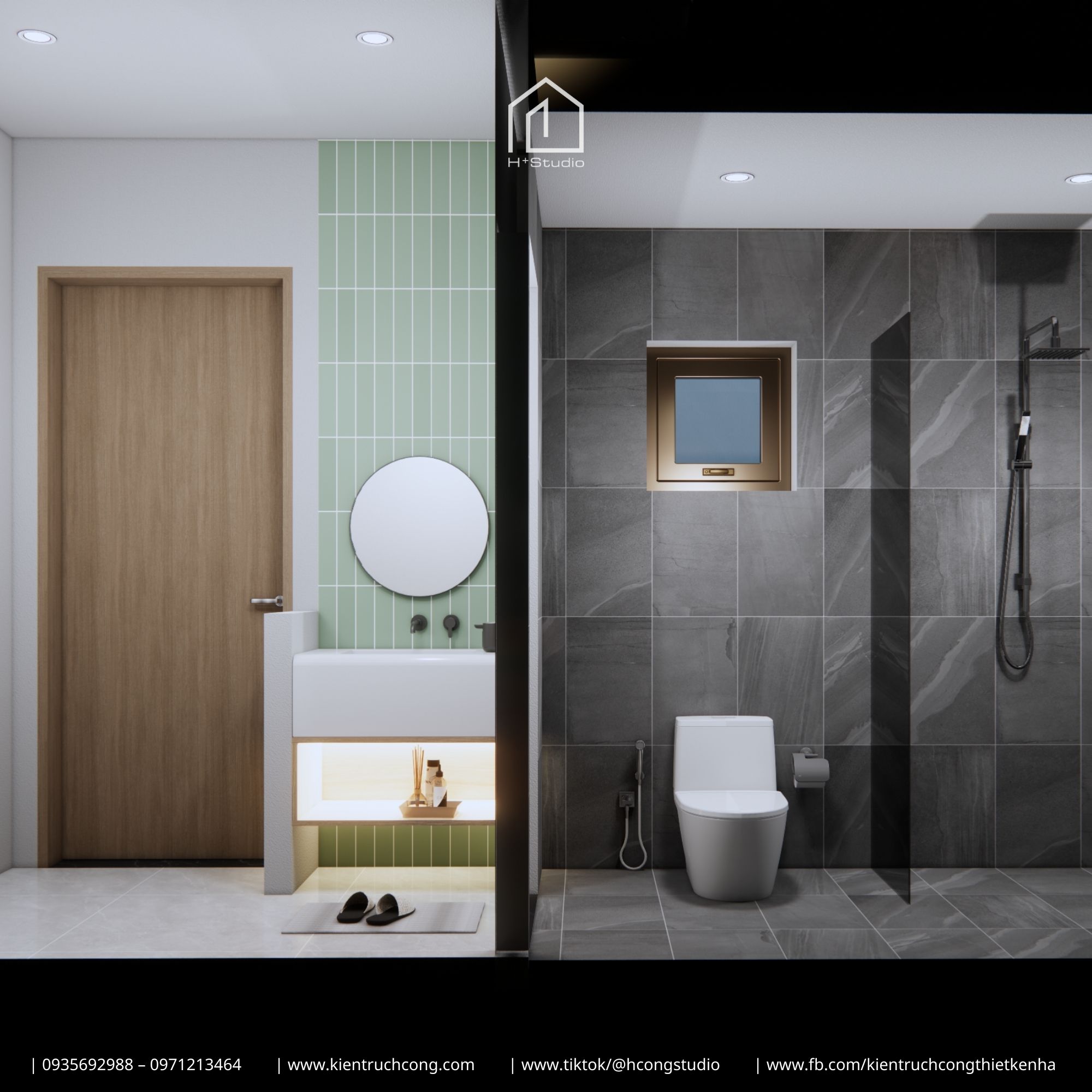 Mẫu nhà gác lửng 5x22m tối ưu thông thoáng và chi phí 1,3 tỷ - Hình ảnh 10