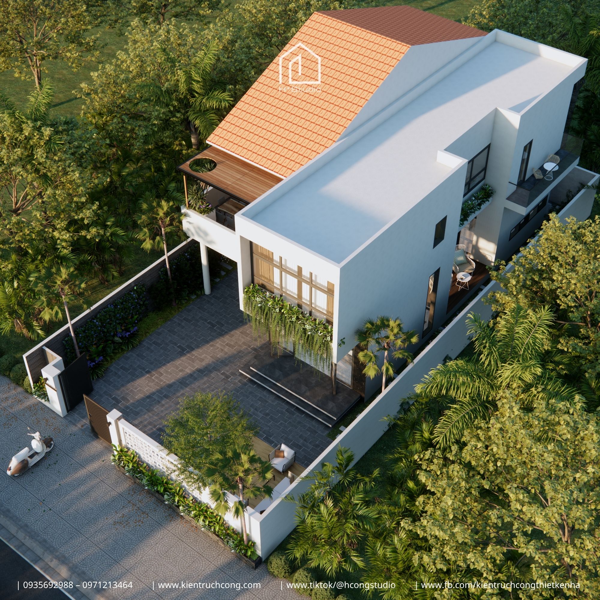 Nhà phố 2 tầng 12x25m – không gian sống chuẩn villa giữa lòng đô thị - Hình ảnh 2