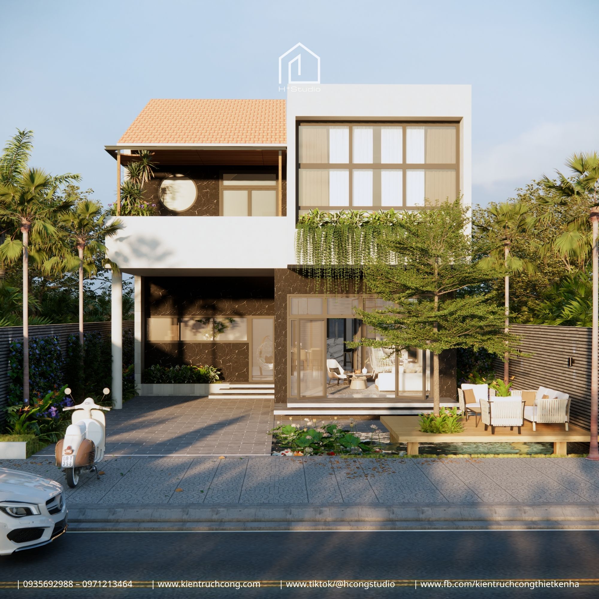 Nhà phố 2 tầng 12x25m – không gian sống chuẩn villa giữa lòng đô thị - Hình ảnh 4