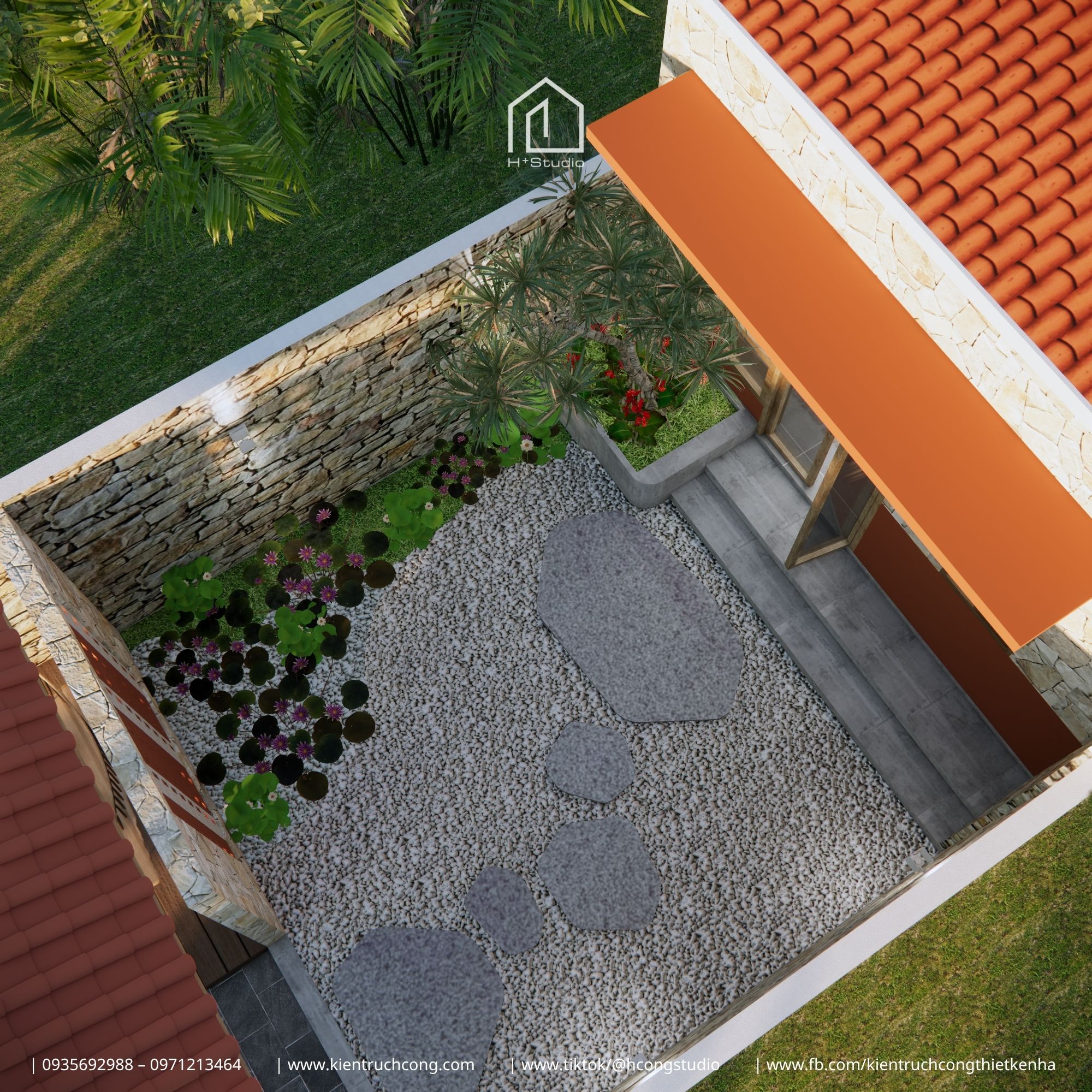 Nhà phố 1 tầng 56m² - Bài toán không gian cho gia đình trẻ với chi phí tối ưu - Hình ảnh 7