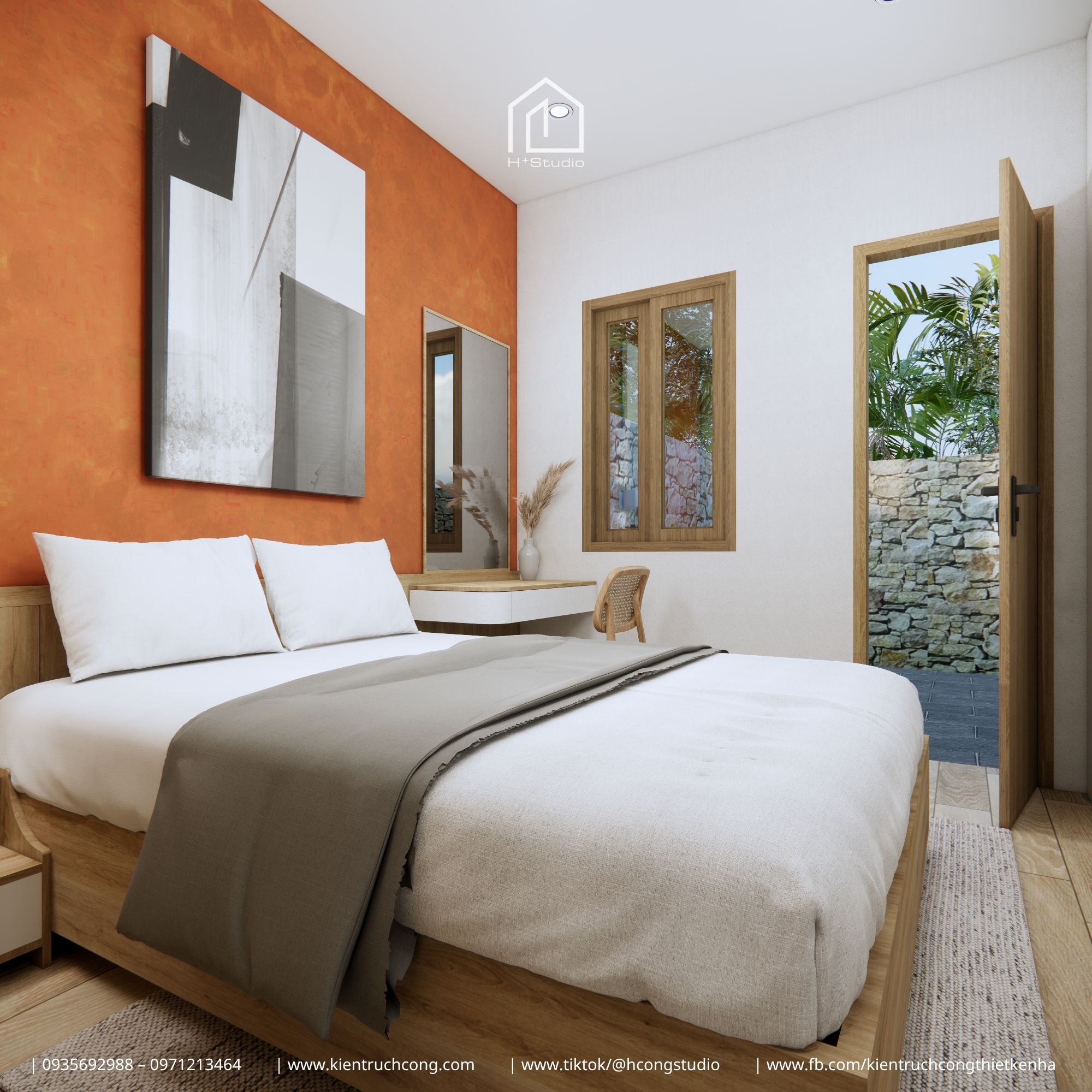 Nhà phố 1 tầng 56m² - Bài toán không gian cho gia đình trẻ với chi phí tối ưu - Hình ảnh 14