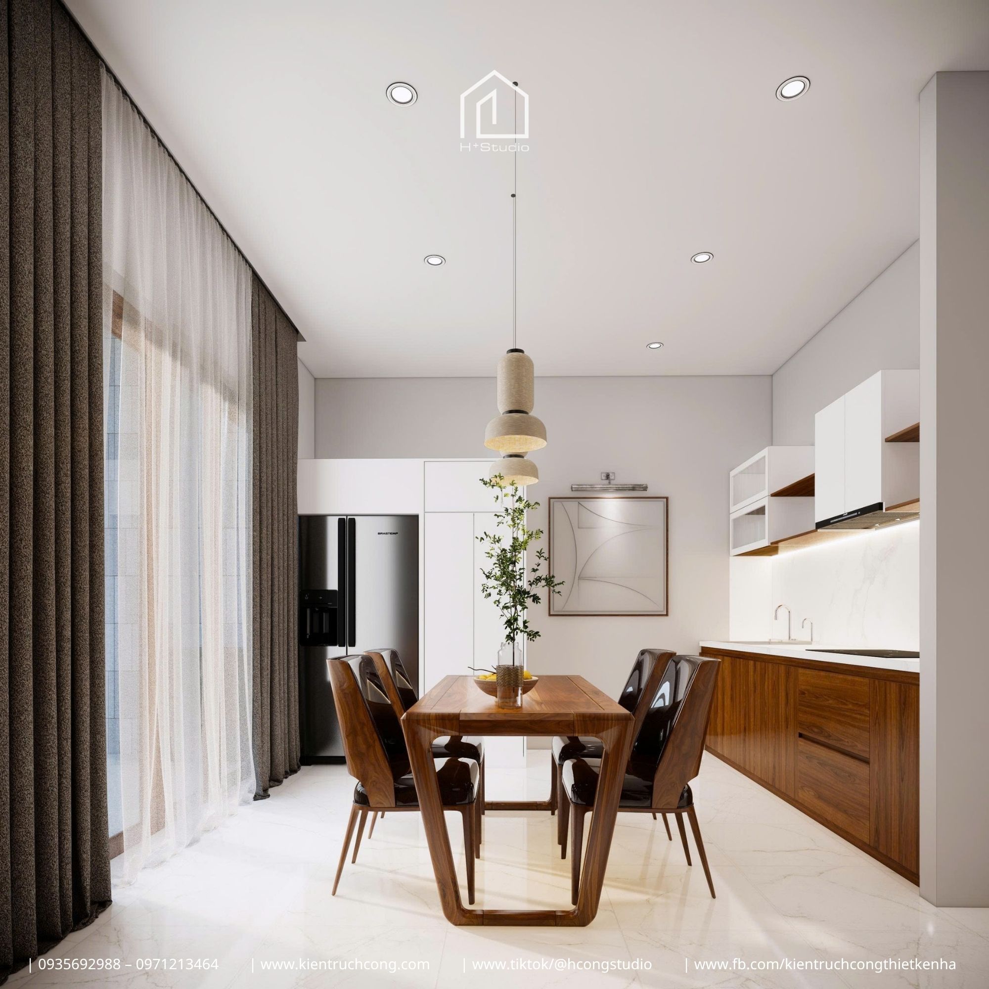Nhà phố 2 tầng 6×20m – Không gian sống xanh, thoáng sáng cho gia đình hiện đại - Hình ảnh 10