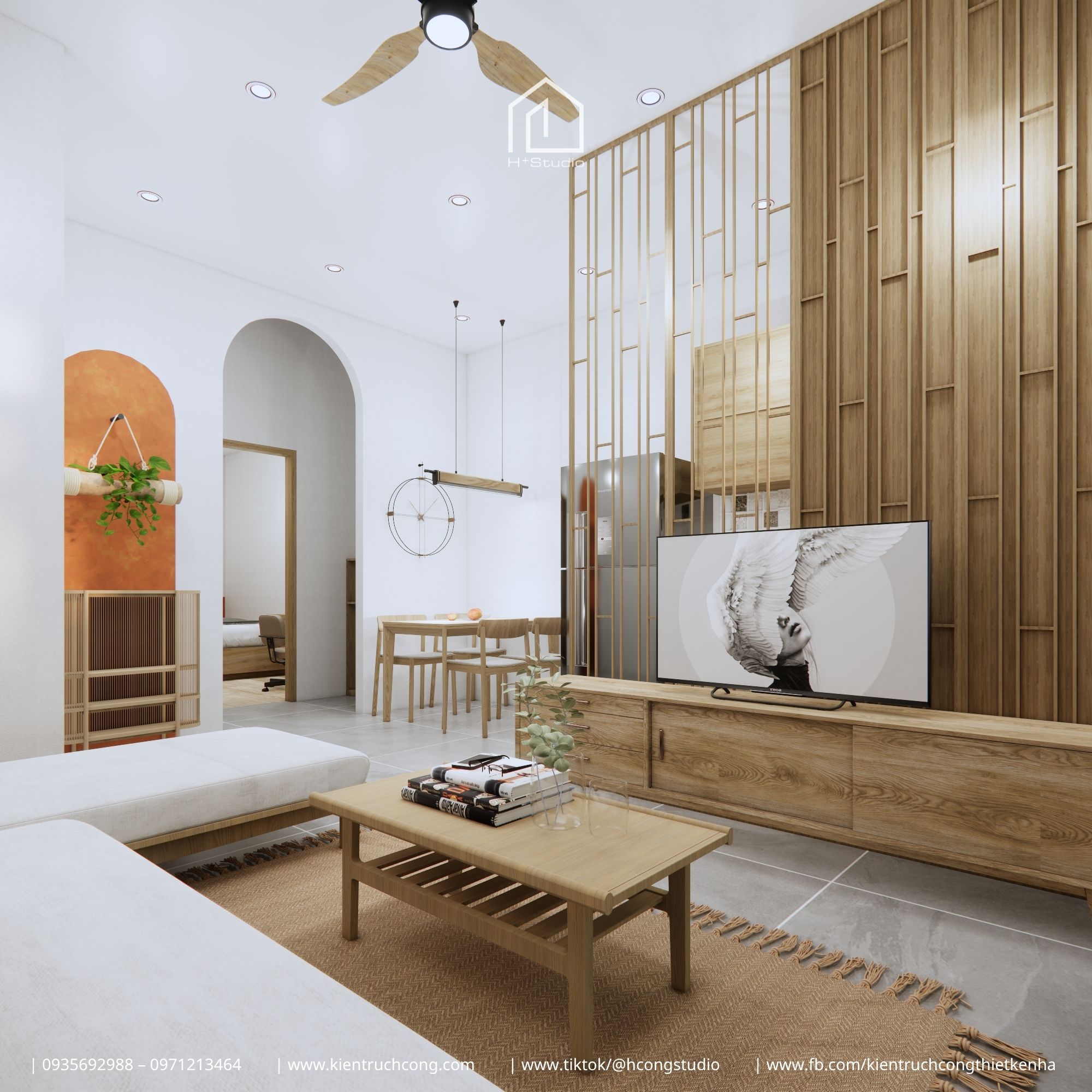 Nhà phố 1 tầng 56m² - Bài toán không gian cho gia đình trẻ với chi phí tối ưu - Hình ảnh 10