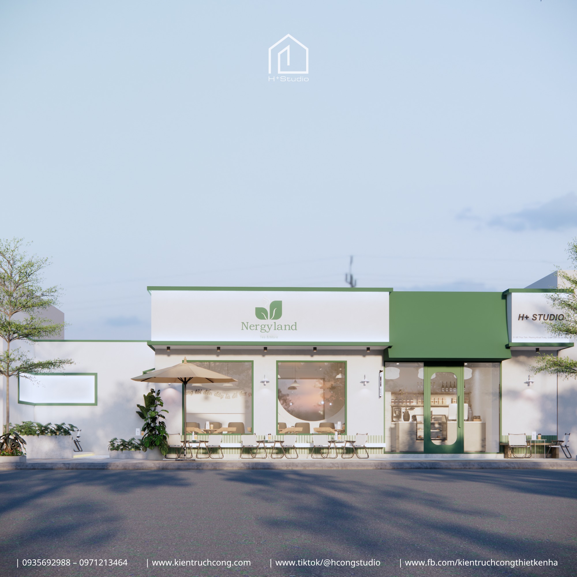 Cải tạo nhà trọ thành quán cafe