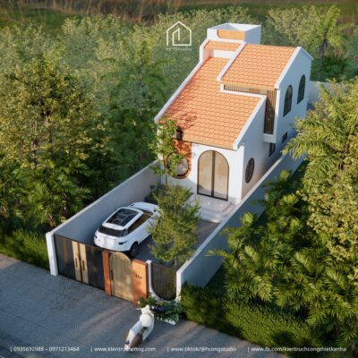 Nhà gác lửng phong cách Địa Trung Hải mở ra không gian sống thoáng đãng và ngập tràn ánh sáng