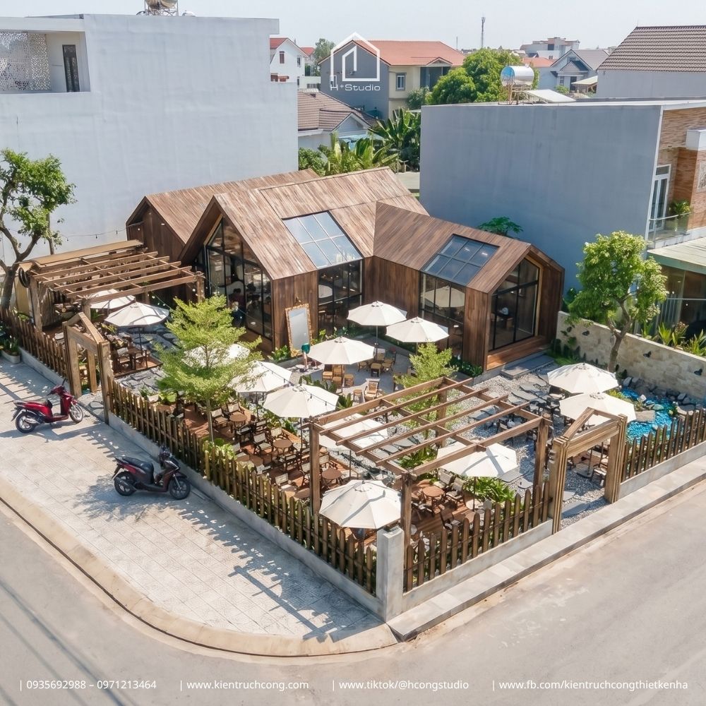 Quán cafe sân vườn