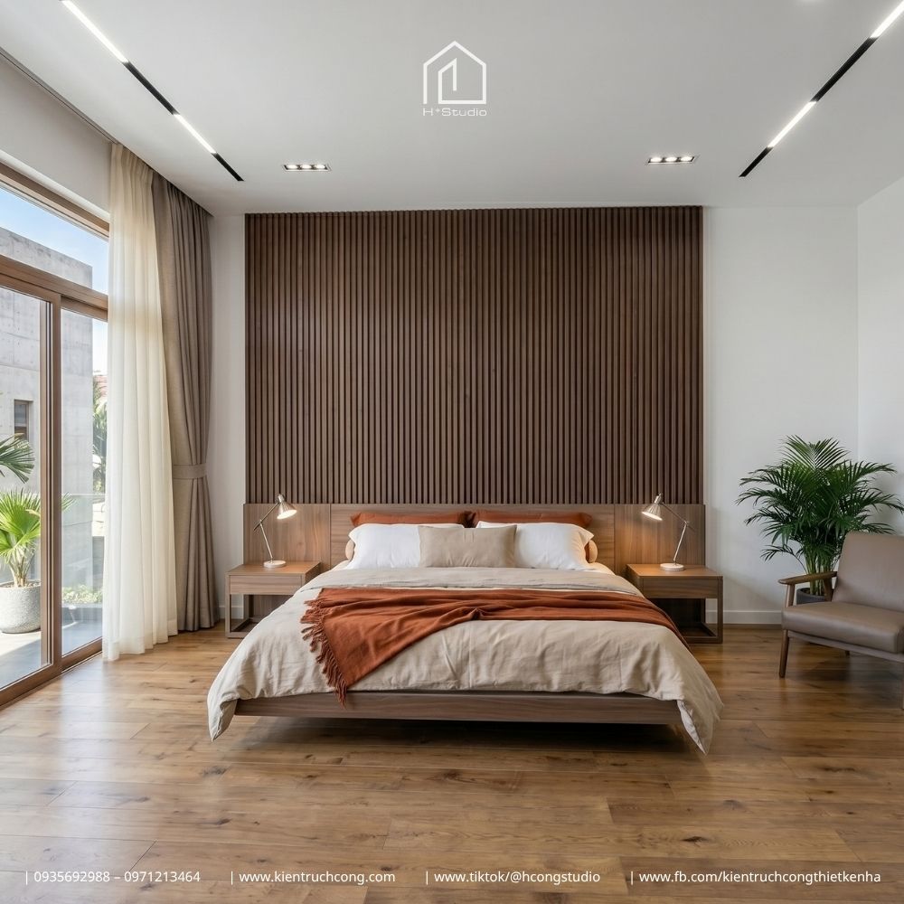 Biệt Thự 2 Tầng 10x30m: Không Gian Nghỉ Dưỡng Đẳng Cấp Và Nghệ Thuật Đa Vật Liệu - Hình ảnh 10