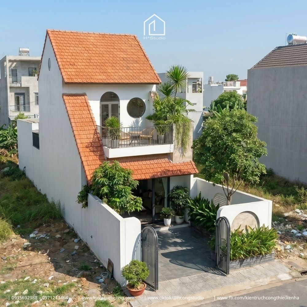 Nhà gác lửng 4 phòng ngủ