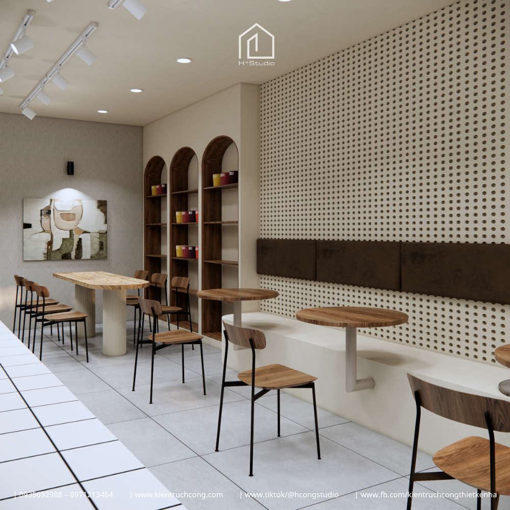Thiết Kế Quán Cafe Kết Hợp Nhà Ở - Giải Pháp Tối Ưu Không Gian Sống Và Kinh Doanh - Hình ảnh 19