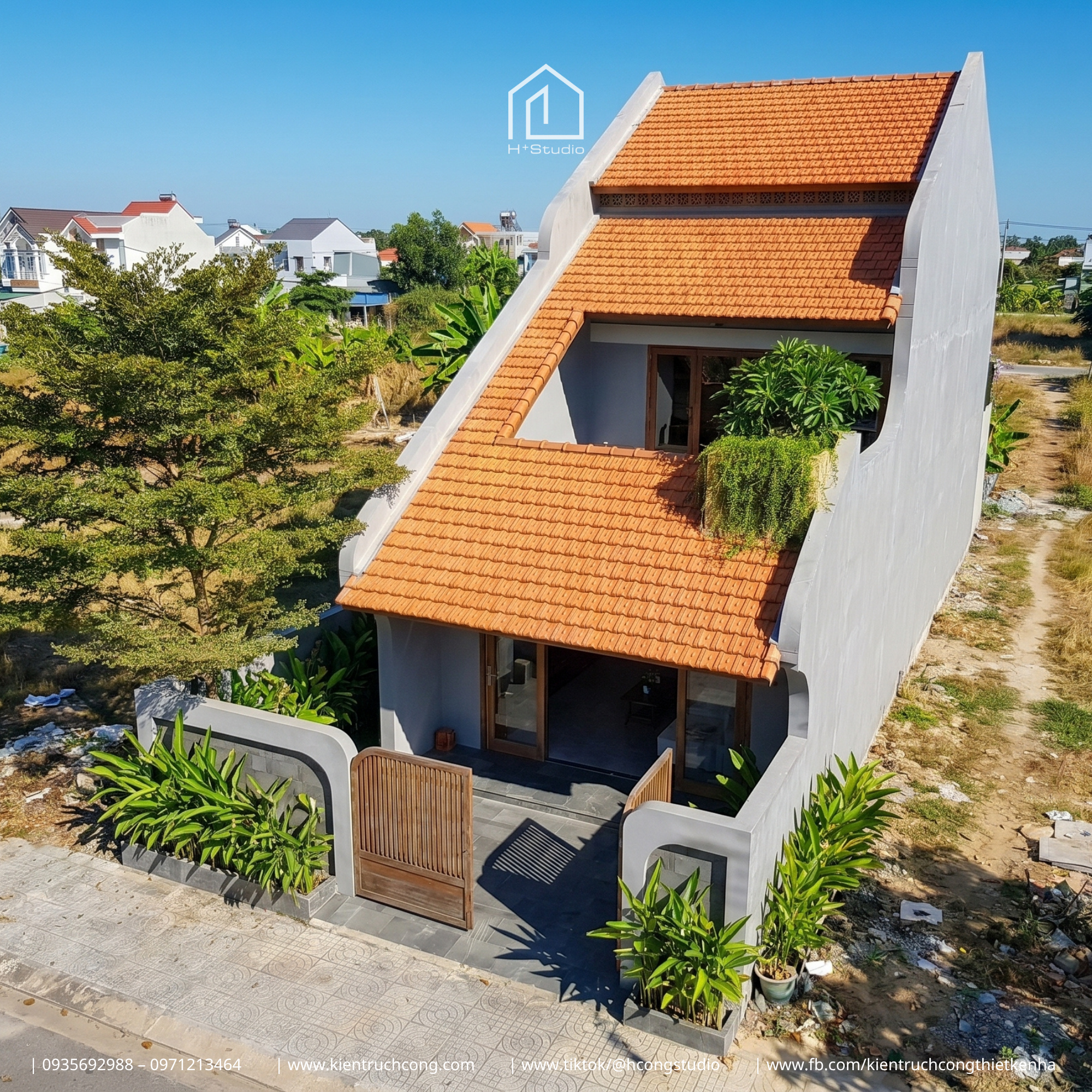 Nhà phố 6x19m đẹp - Tối ưu không gian sống với khoảng xanh và không gian thoáng mát - Hình ảnh 4