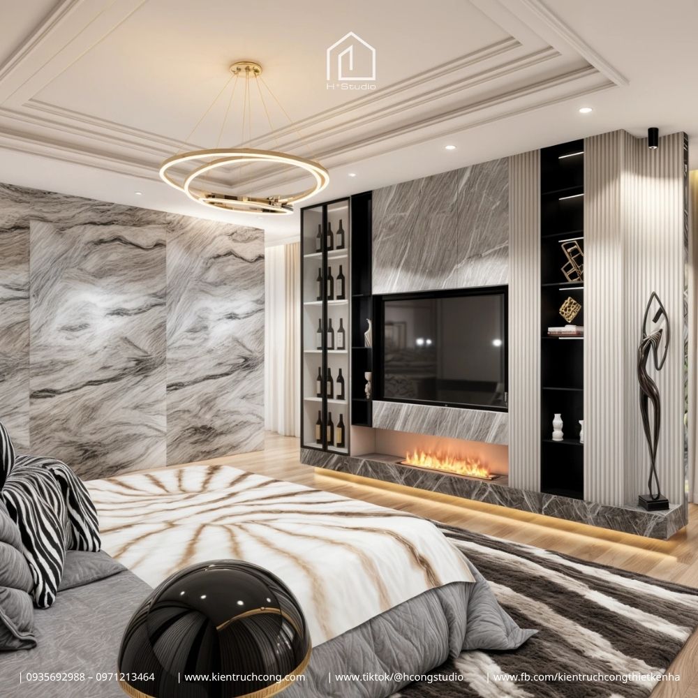 Thiết Kế Biệt Thự Sân Vườn Mái Nhật: Giải Pháp Công Năng & Thẩm Mỹ - Hình ảnh 18