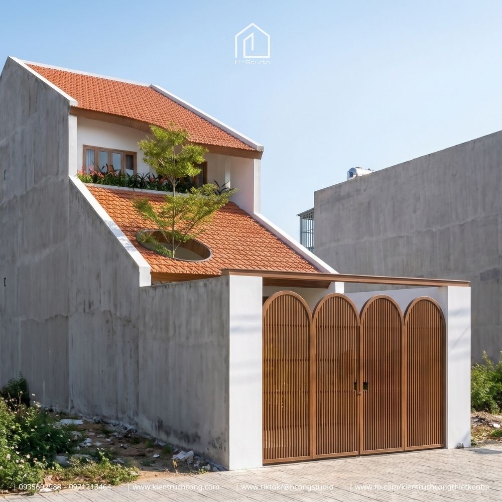 Thiết kế nhà gác lửng 4x27m: Giải pháp ánh sáng và thông gió tại Mây House - Hình ảnh 4