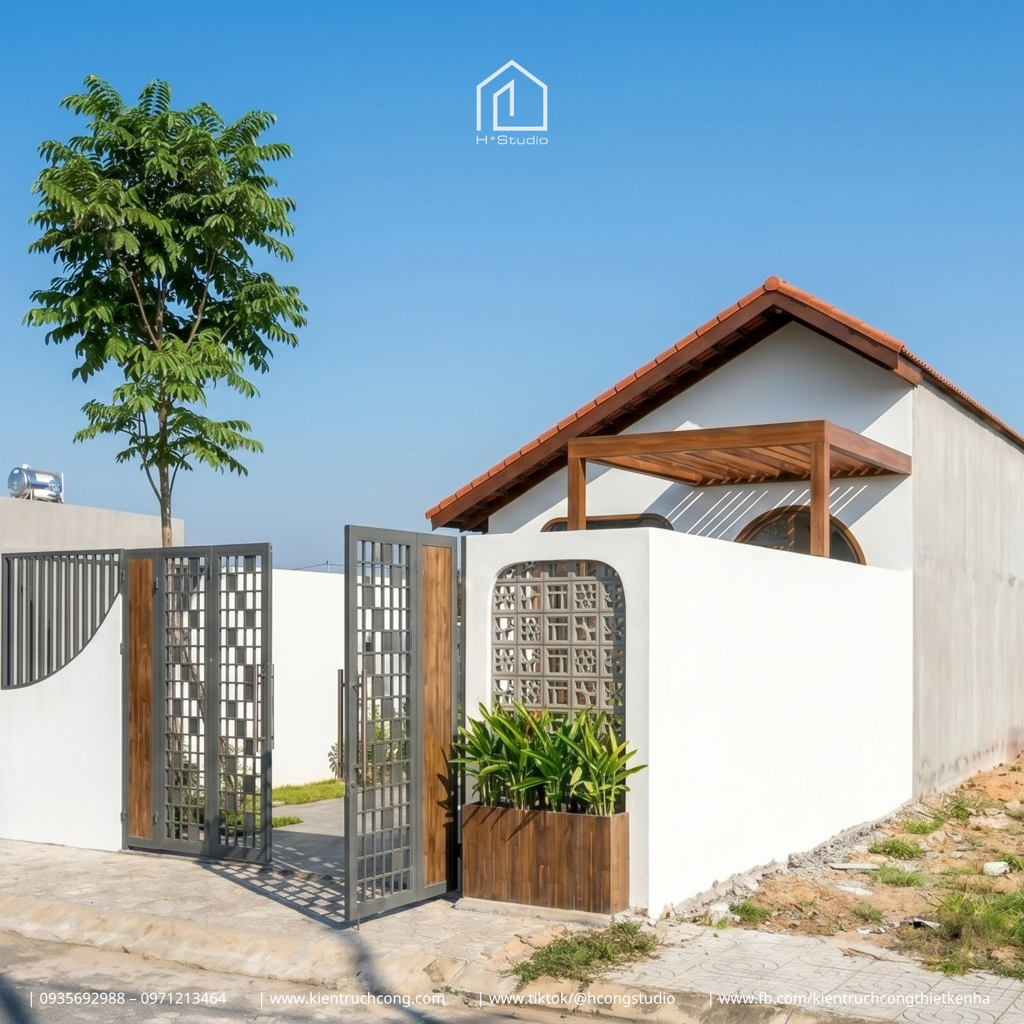 Nhà cấp 4 6x28m mang đến không gian sống gần gũi thiên nhiên và tối ưu trải nghiệm - Hình ảnh 4