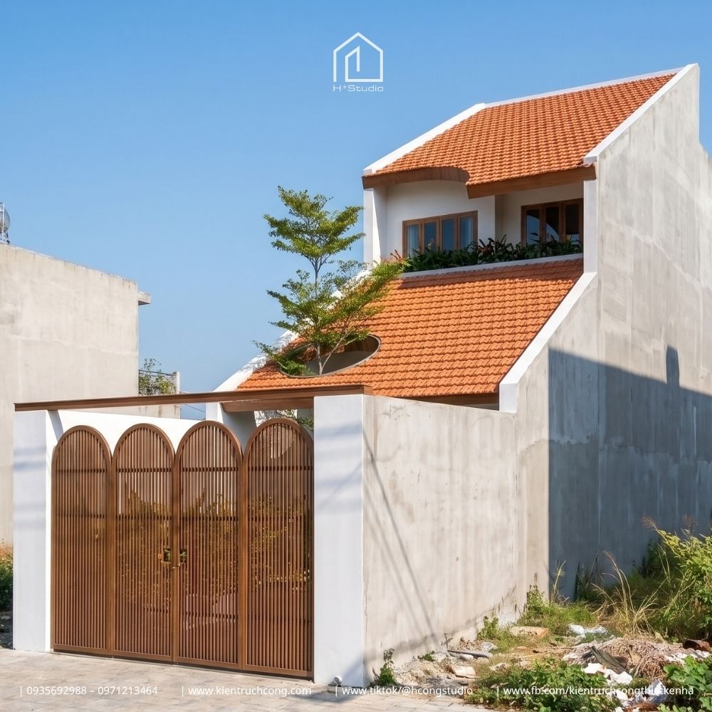 Thiết kế nhà gác lửng 4x27m: Giải pháp ánh sáng và thông gió tại Mây House - Hình ảnh 5