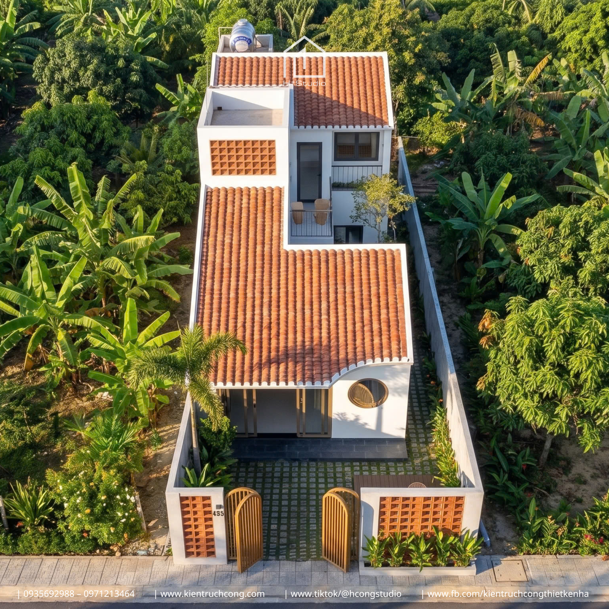 Nhà gác lửng 6x25m