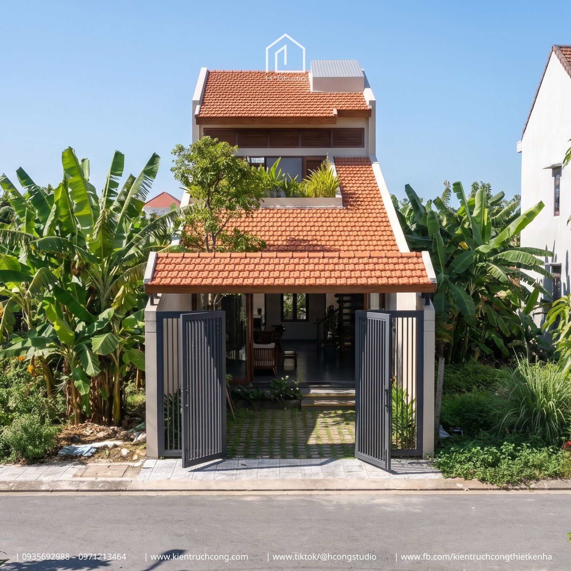 Nhà gác lửng 5x28m giao hòa giữa thiên nhiên và nhịp sống hiện đại tạo nên không gian xu hướng năm 2026 - Hình ảnh 6