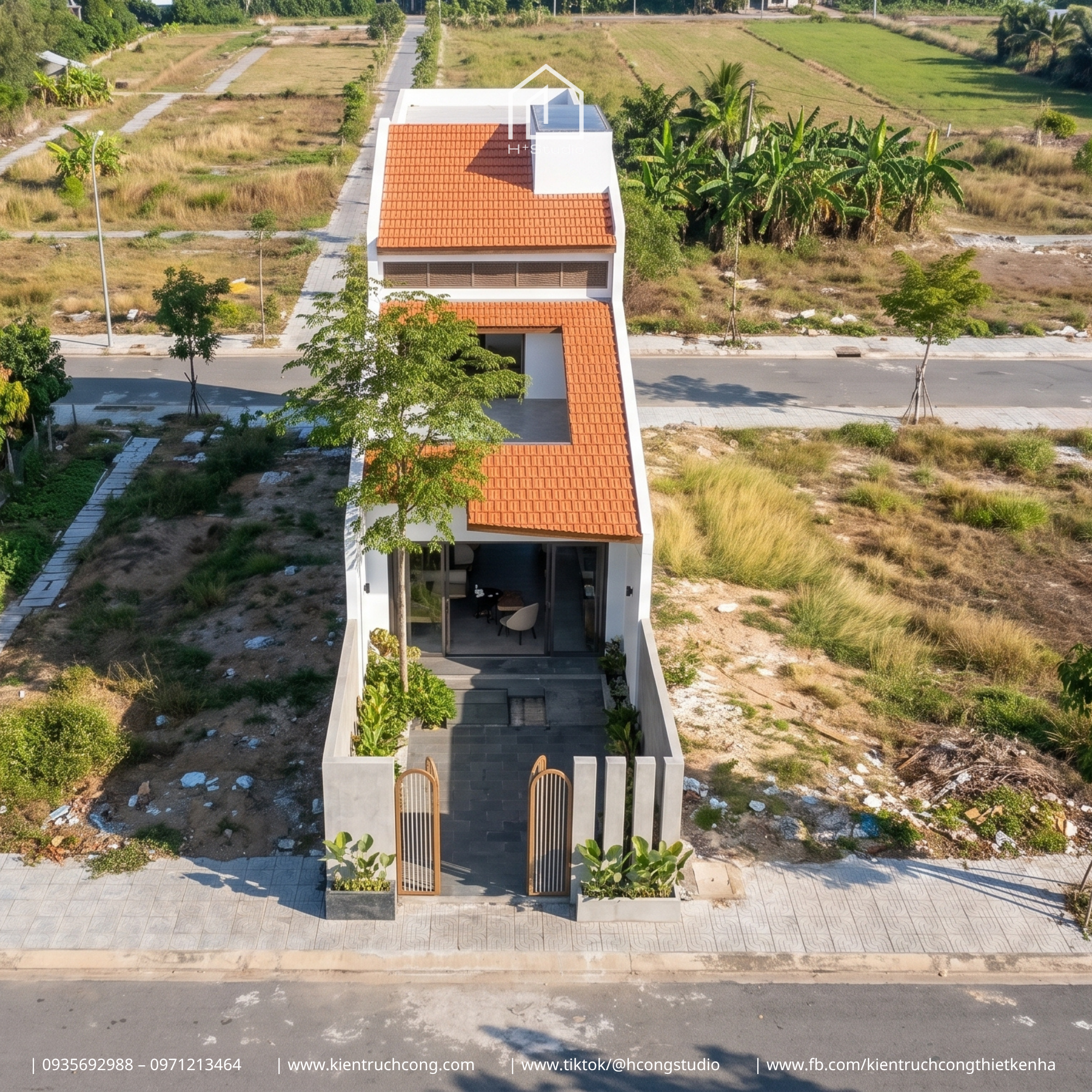 Nhà gác lửng 5x25m