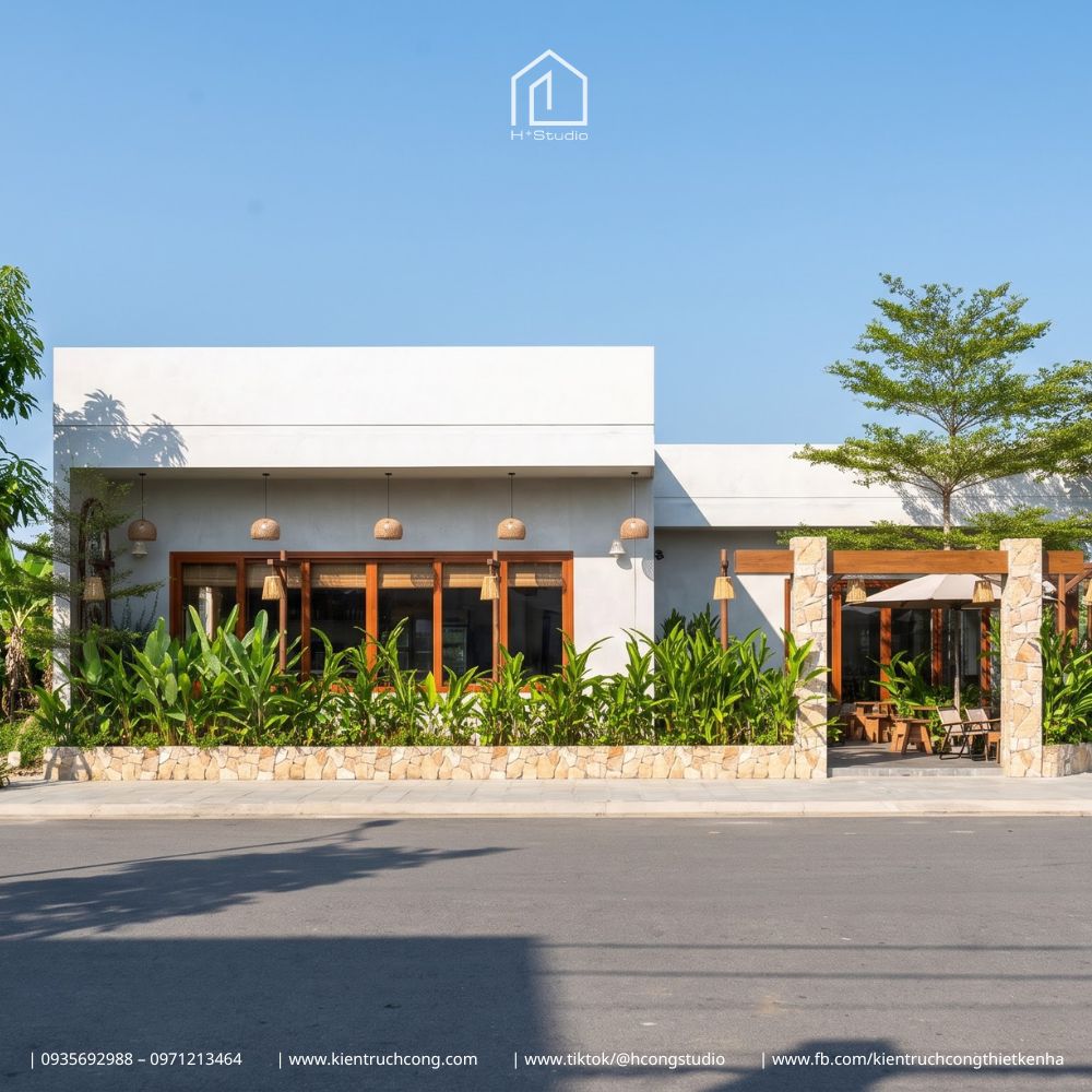 Thiết Kế Nhà Ở Kết Hợp Quán Cafe – Khi Không Gian Sống Trở Thành Lợi Thế Kinh Doanh - Hình ảnh 2
