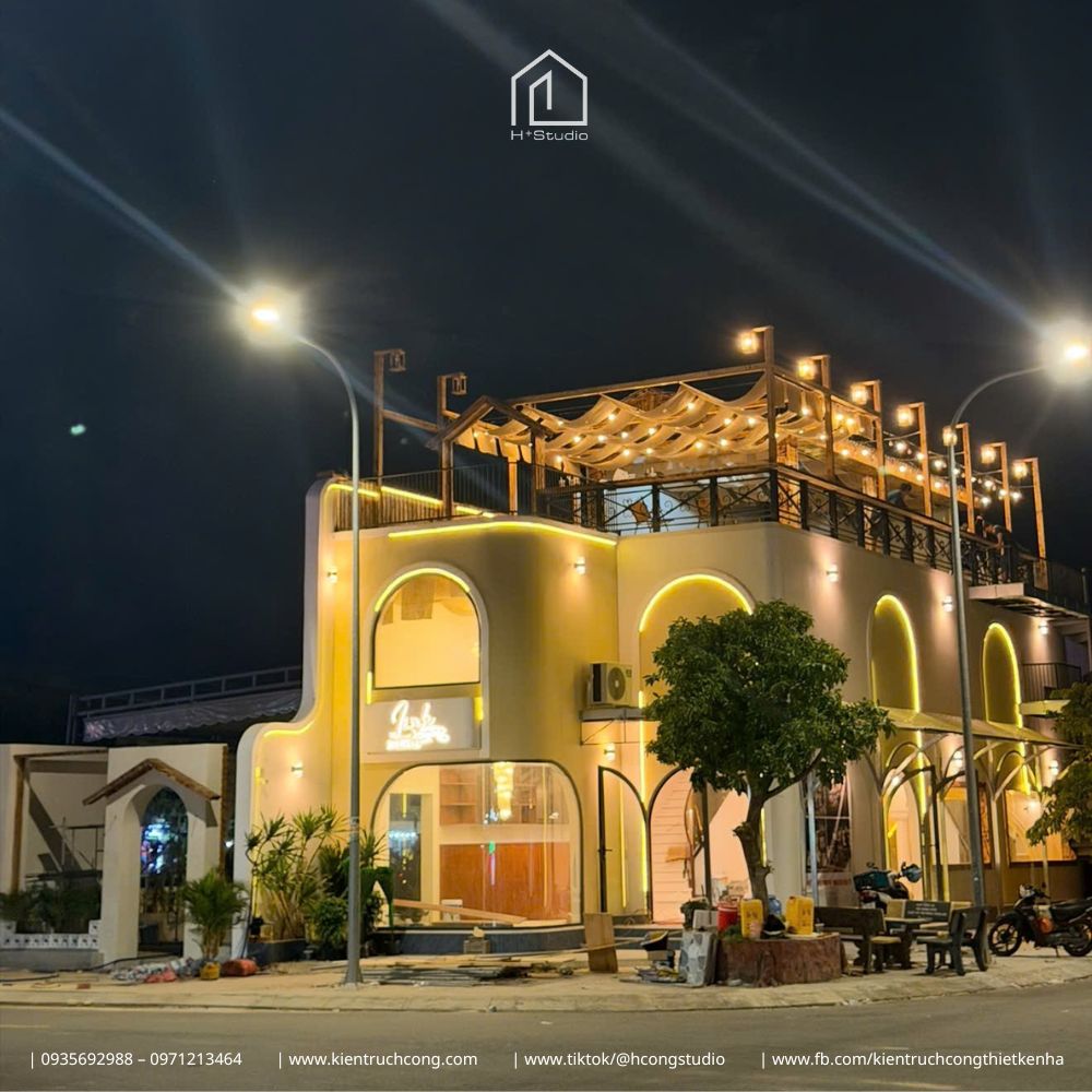 Cải tạo nhà cũ thánh quán cafe