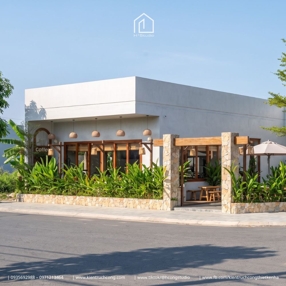 Thiết Kế Nhà Ở Kết Hợp Quán Cafe – Khi Không Gian Sống Trở Thành Lợi Thế Kinh Doanh - Hình ảnh 3