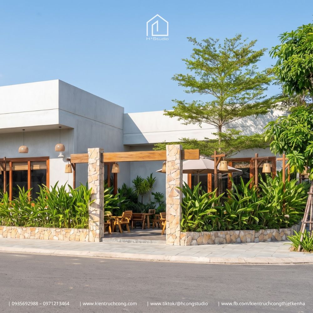 Thiết Kế Nhà Ở Kết Hợp Quán Cafe – Khi Không Gian Sống Trở Thành Lợi Thế Kinh Doanh - Hình ảnh 4