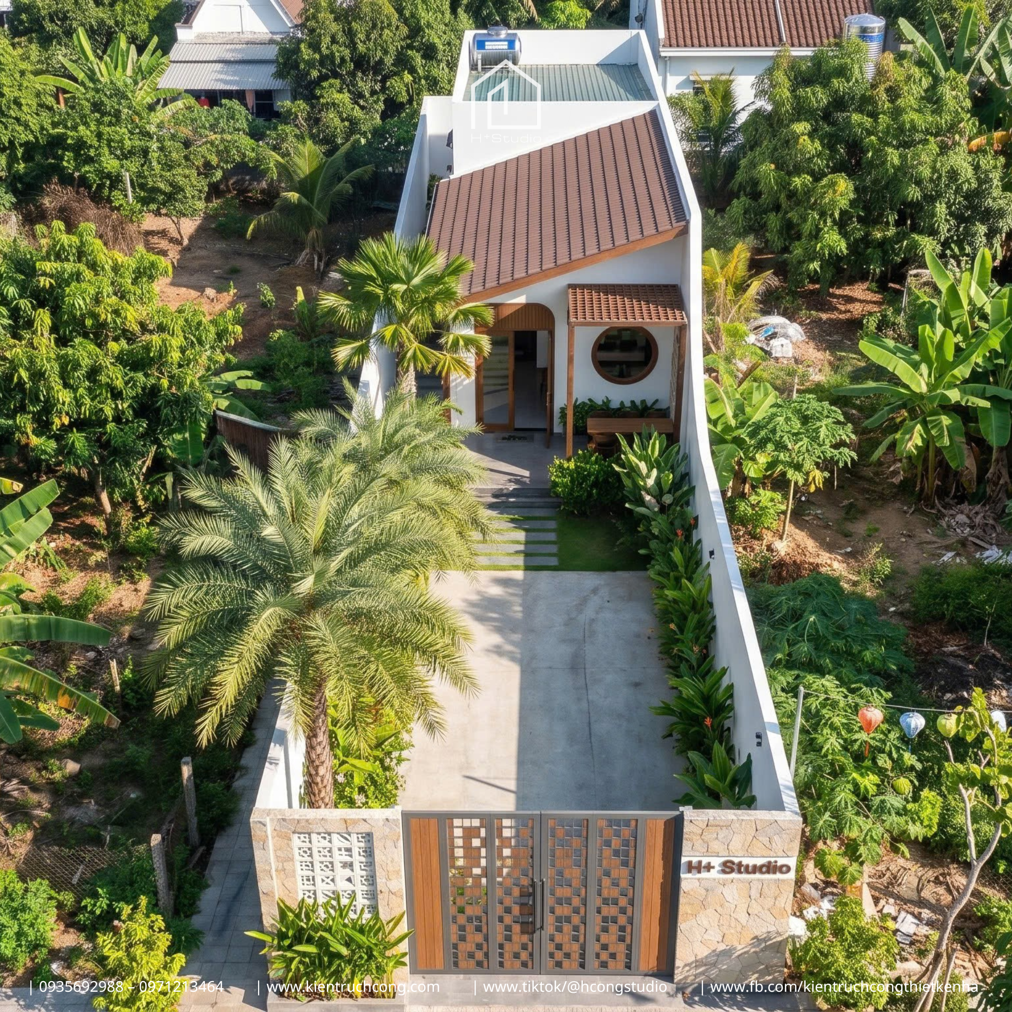 Nhà cấp 4 sân vườn