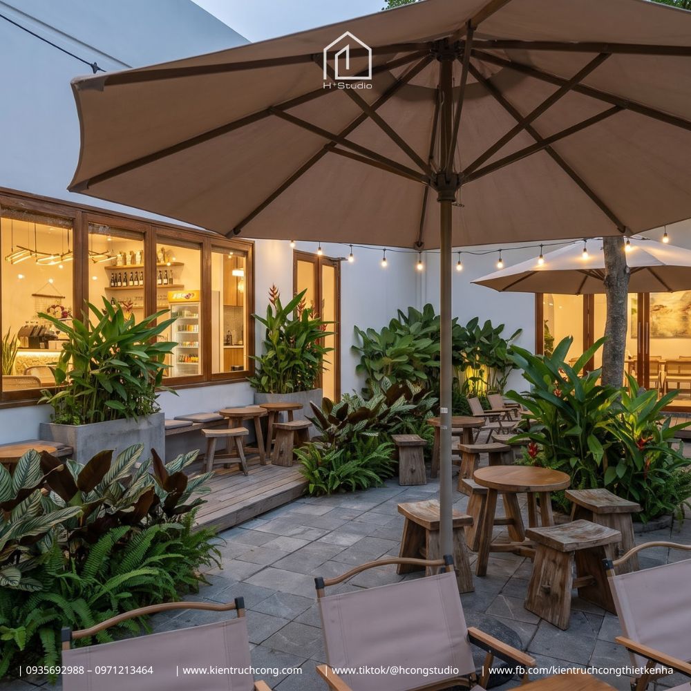 Thiết Kế Nhà Ở Kết Hợp Quán Cafe – Khi Không Gian Sống Trở Thành Lợi Thế Kinh Doanh - Hình ảnh 8