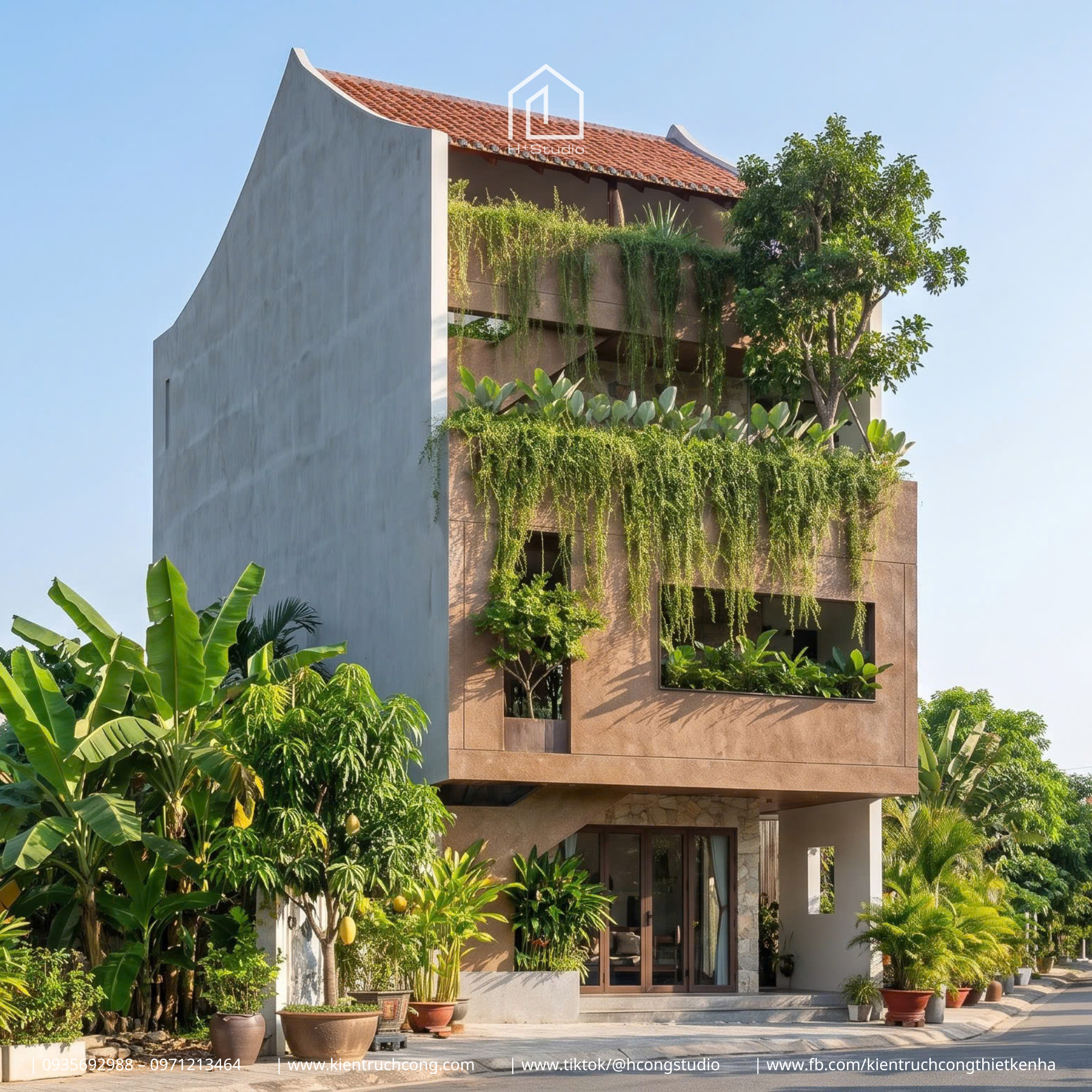 Nhà ở và cho thuê được kiến tạo thành một không gian đậm sắc xanh nhiệt đới - Hình ảnh 4