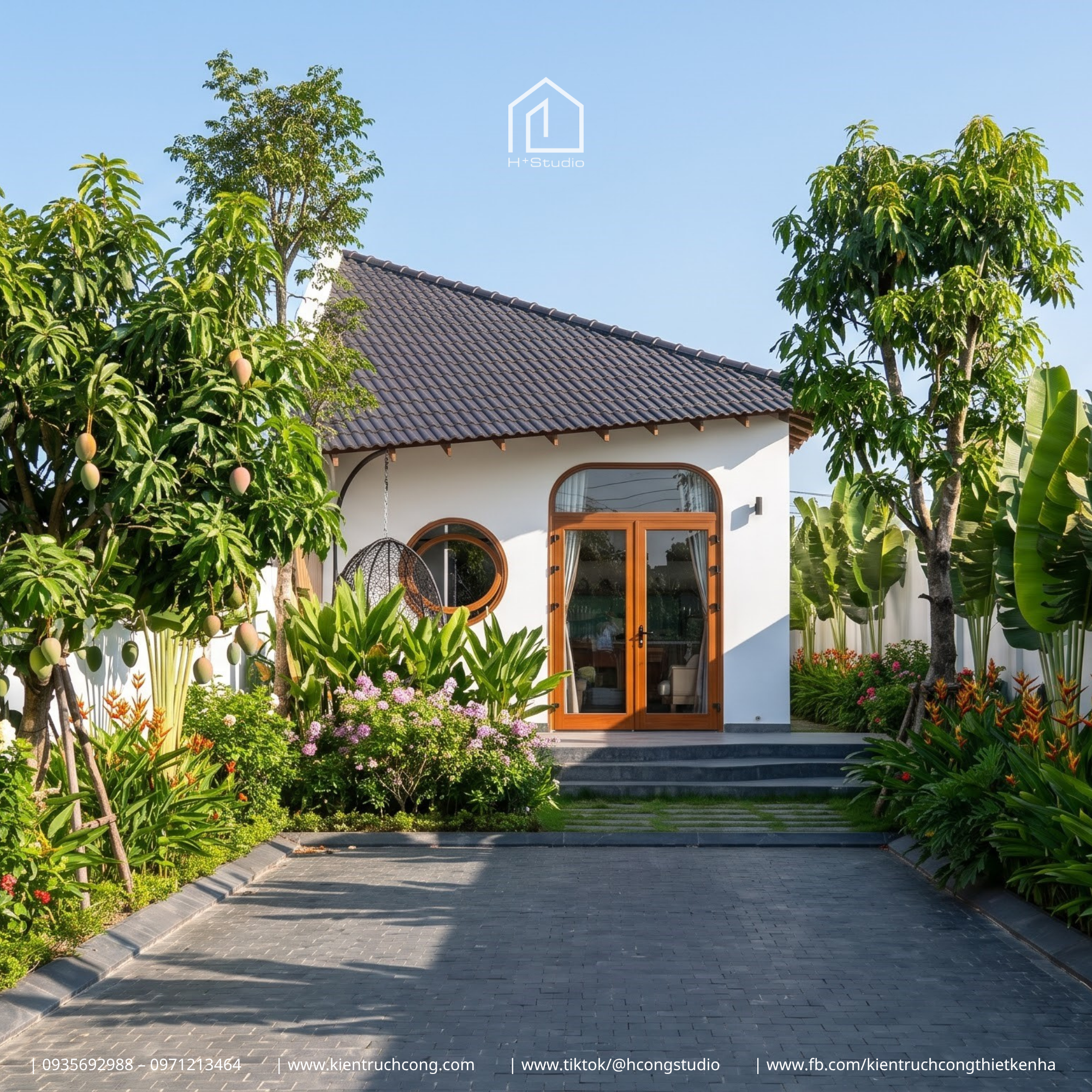 Nhà cấp 4 sân vườn với vẻ ngoài giản dị nhưng bên trong đầy chất riêng cùng những tiện nghi hiện đại - Hình ảnh 7