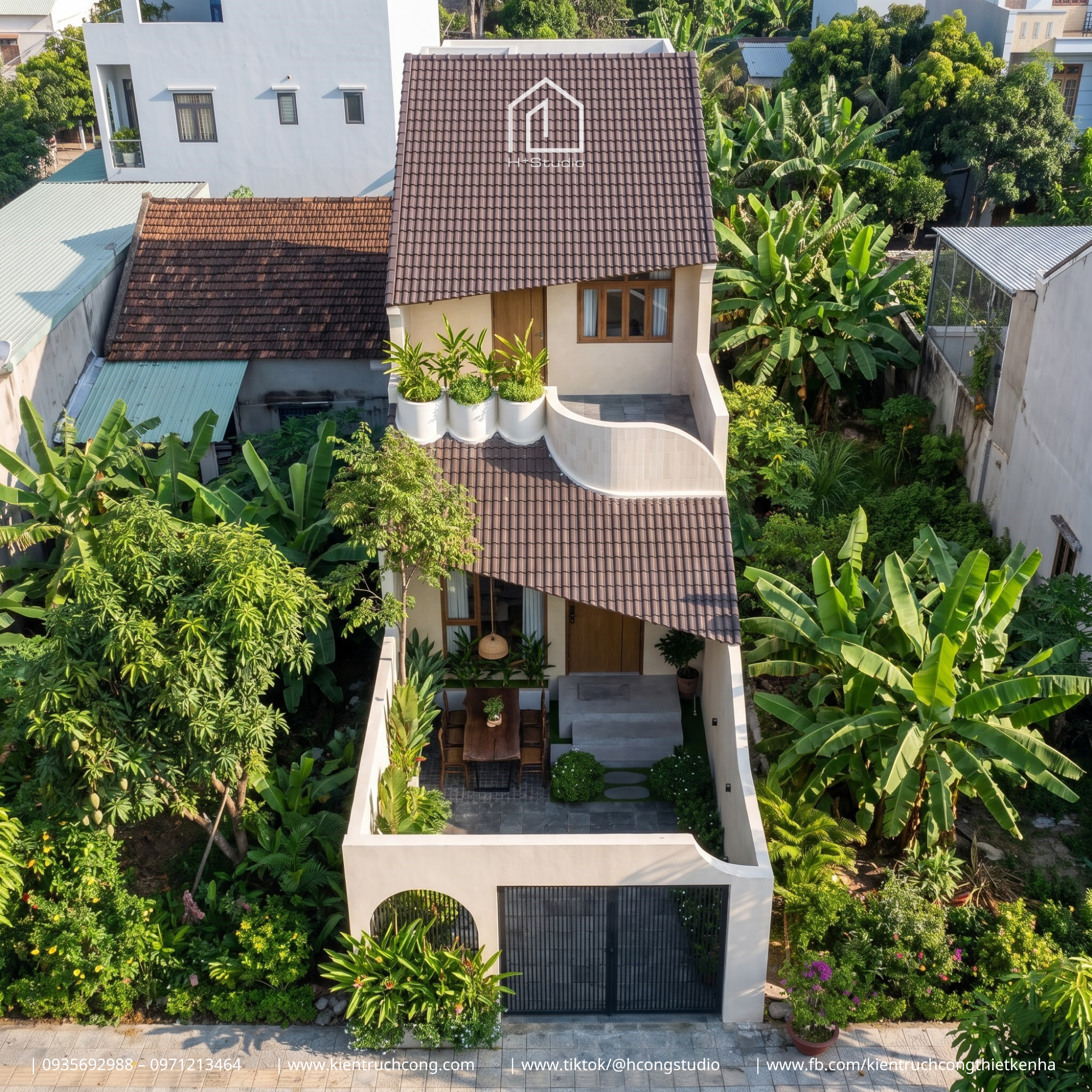 Nhà phố 2 tầng đẹp