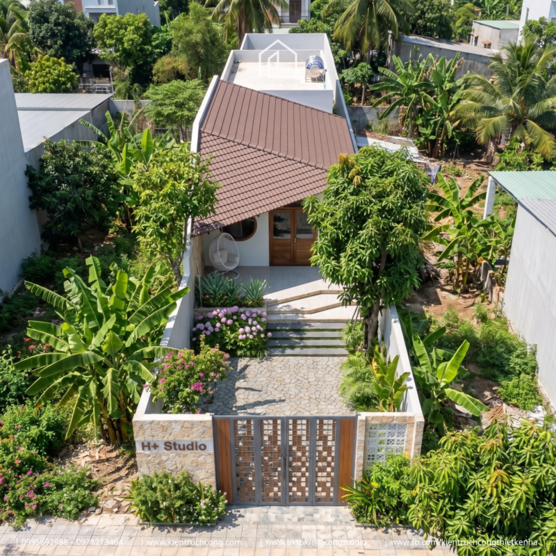 Nhà cấp 4 sân vườn