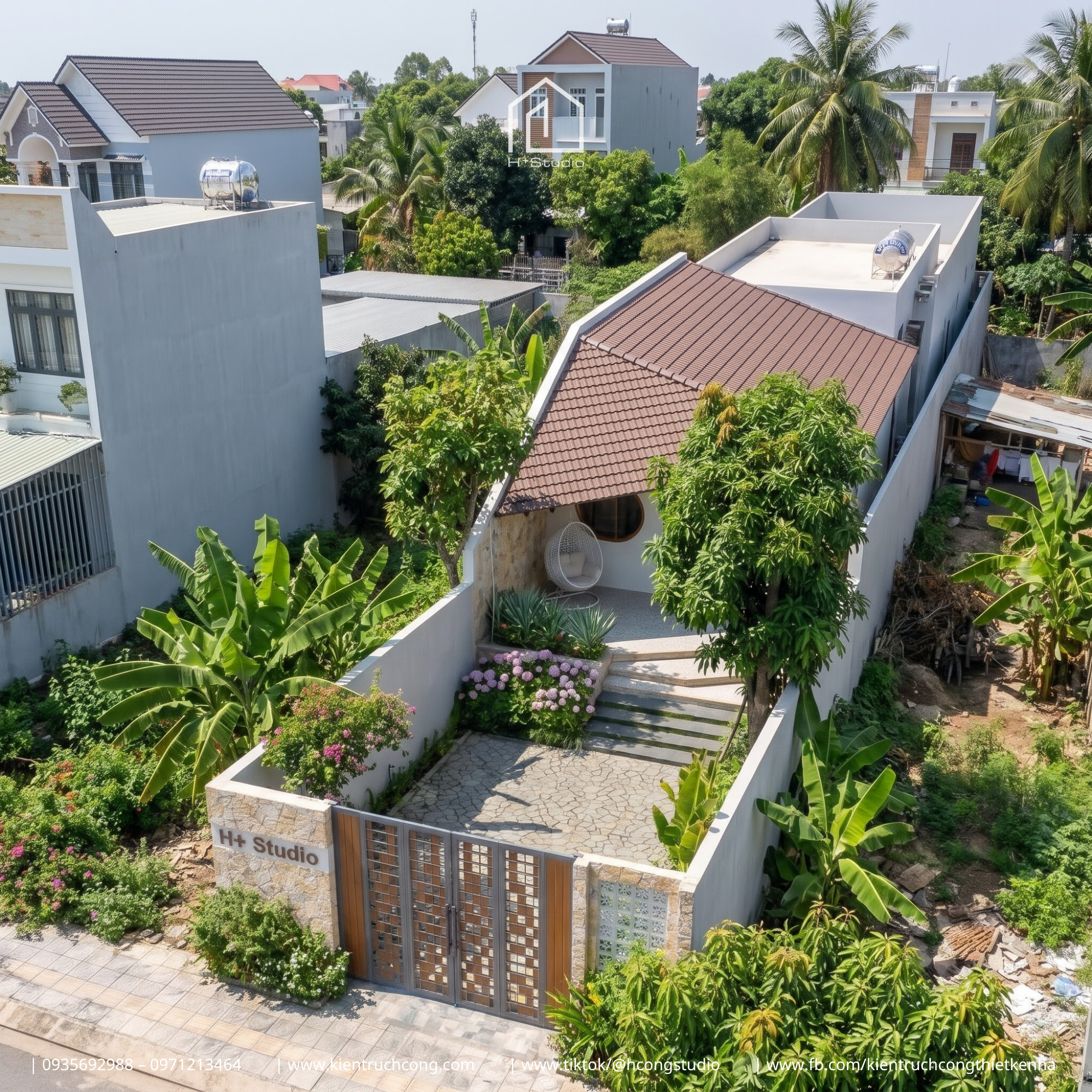 Nhà cấp 4 sân vườn với vẻ ngoài giản dị nhưng bên trong đầy chất riêng cùng những tiện nghi hiện đại - Hình ảnh 6