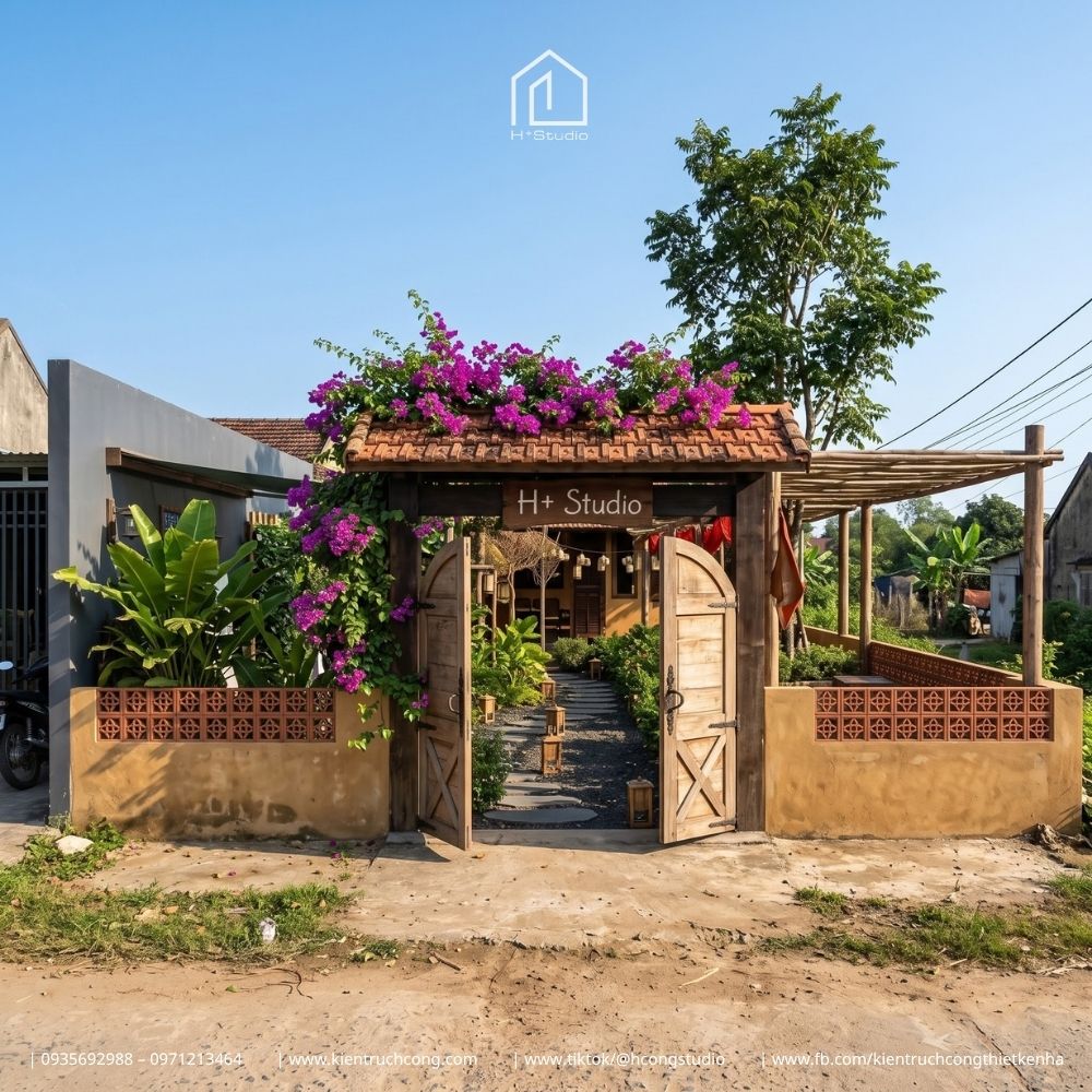 Thiết Kế Quán Cafe Sân Vườn LIN CF – Phong Cách Mộc Mạc, Không Gian Xanh Và Ánh Sáng Ấm Cúng - Hình ảnh 3